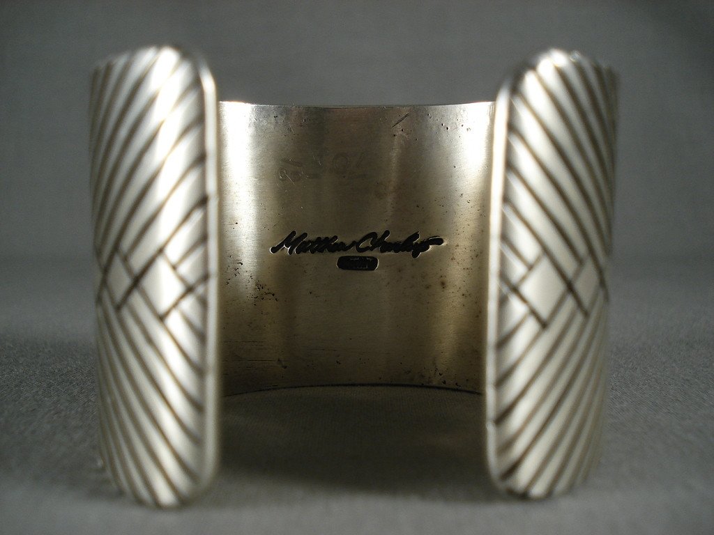 164 Grams Solid Sterling Silver Trippy Native American Jewelry - Handcrafted Navajo Bracelet for Boho Fashion & Spiritual Healing | Perfect for Festivals, Gift Giving & Cultural Appreciation