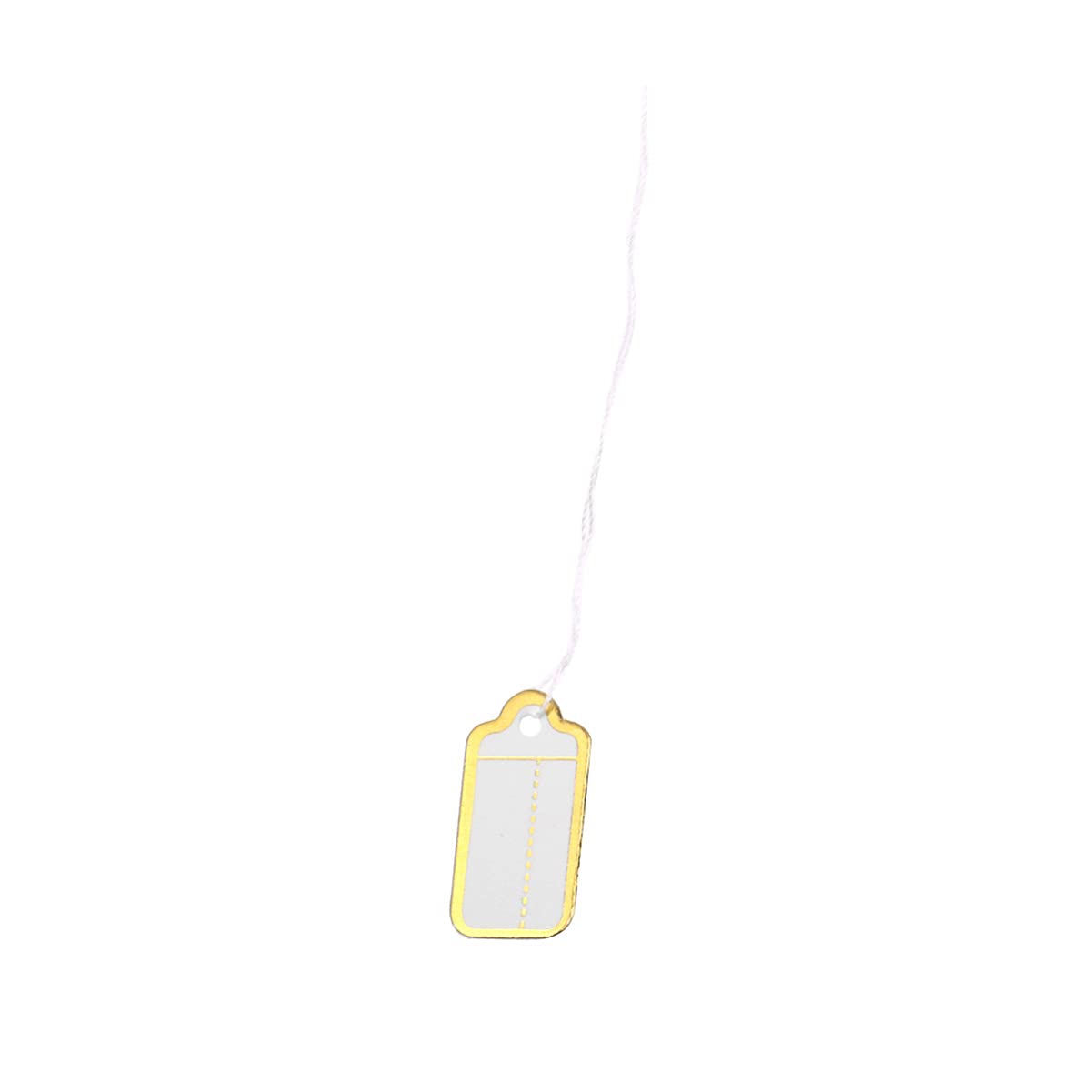 GARNECK 500pcs Writable Jewelry Tags - DIY Paper Price Marking Labels for Necklace, Bracelet & Earrings - Perfect for Jewelry Store Display, Craft Shows & Gift Packaging