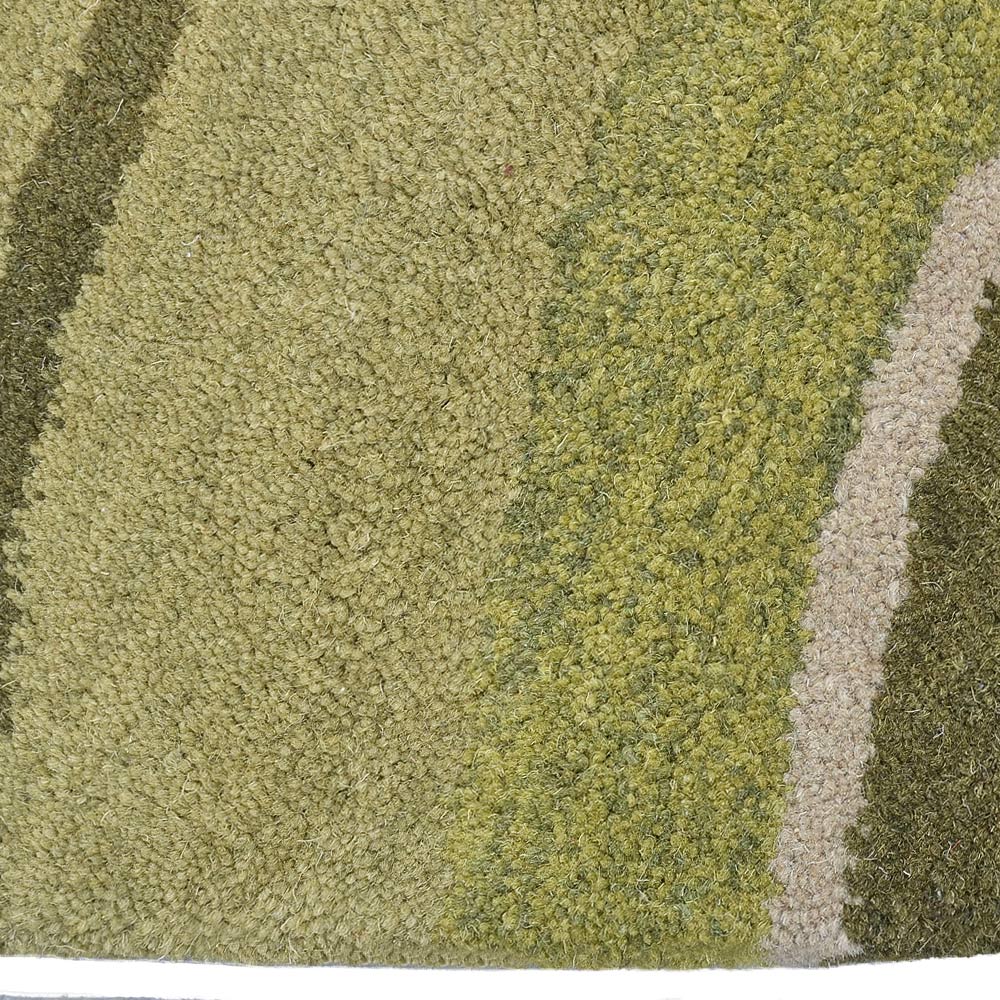 Solstice Hand Tufted Rug - Soft Bohemian Area Rug for Living Room, Bedroom - Premium Wool Carpet for Home Decor