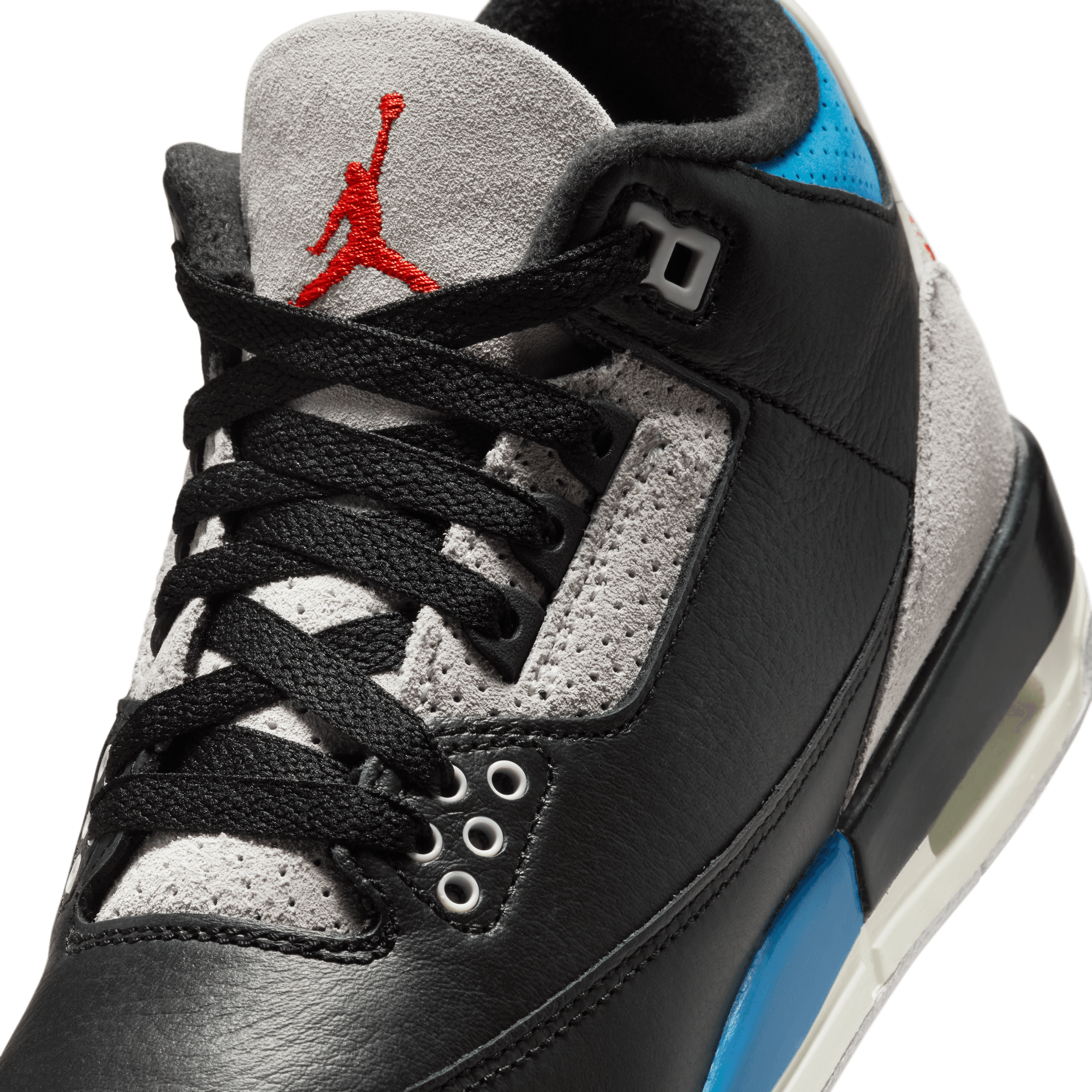 AIR JORDAN 3 RETRO OG (GS) RARE AIR - Authentic Retro Basketball Shoes for Men & Women - Perfect for Sneaker Collectors, Streetwear Fashion & Basketball Games
