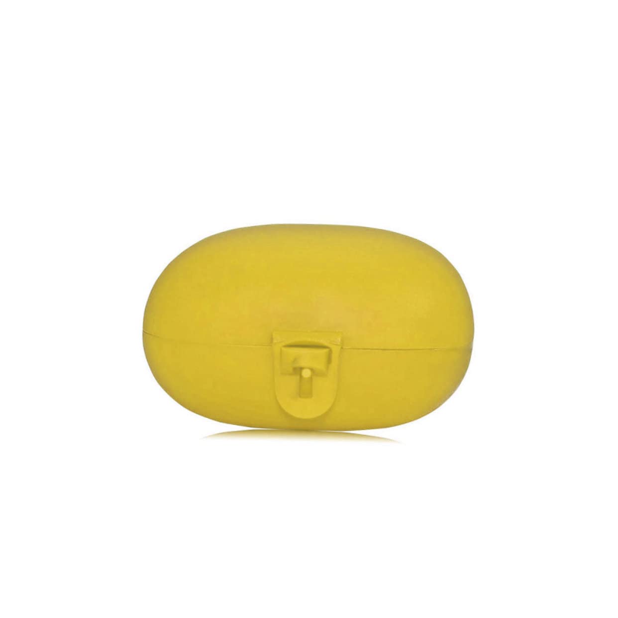 2-Pack Plastic Headphone Case with Metal Buckle - Protective Storage Box for Pro Headsets (Yellow) - Perfect for Travel, Gym & Headset Organization
