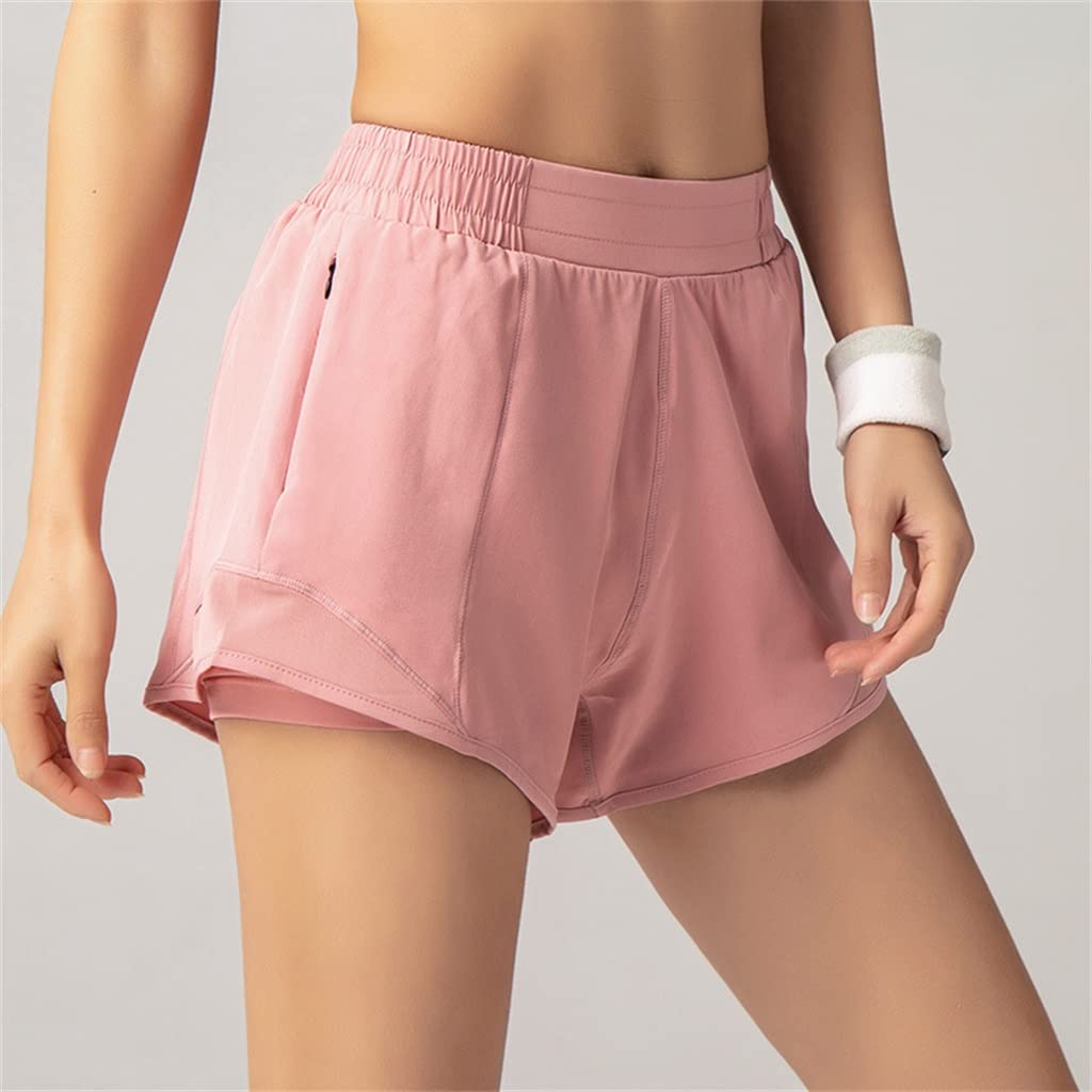 High Waist Yoga Shorts for Women - Compression Workout Shorts, Breathable Gym Shorts for Running, Fitness & Yoga - Perfect for Yoga Classes, Gym Sessions & Outdoor Activities (Color: B, Size: M)