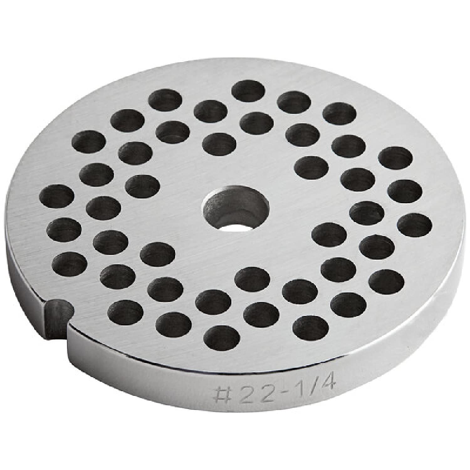 Cozzini #22-14 Reversible Meat Grinder Plate for Commercial Kitchens - Heavy Duty Stainless Steel Grinder Blade for Meat Processing & Sausage Making