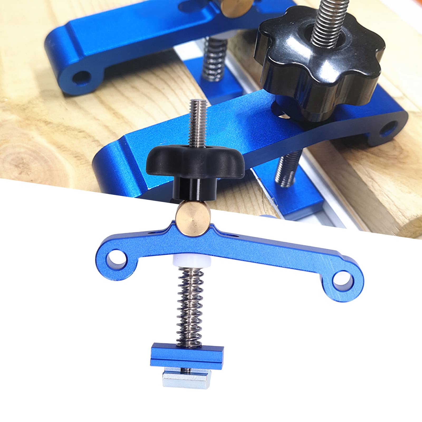 Press Plate Clamp for CNC Milling & Engraving Machines - Heavy Duty Fixture Fastening Platen for Router Work - Ideal for Woodworking, Metal Fabrication & Precision Engraving Projects