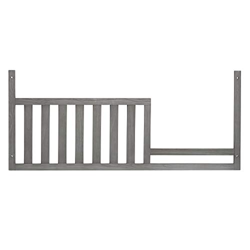 Oxford Baby Westport Crib Guard Rail - Dusk Gray | Safety Bed Rail for Toddler & Infant | Nursery, Daycare & Home Use