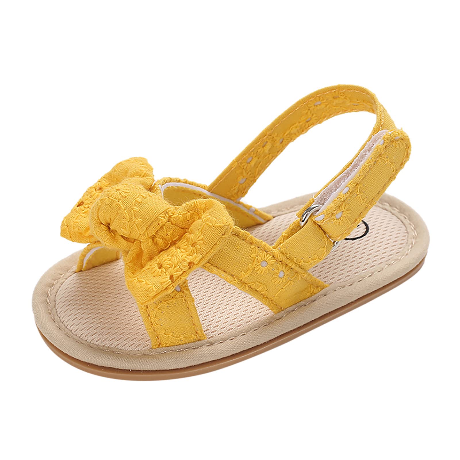 Girls Size 1 Sandals - Cute Flower Toddler Sandals for Summer | Comfortable Baby Walking Shoes for Outdoor Play & Beach