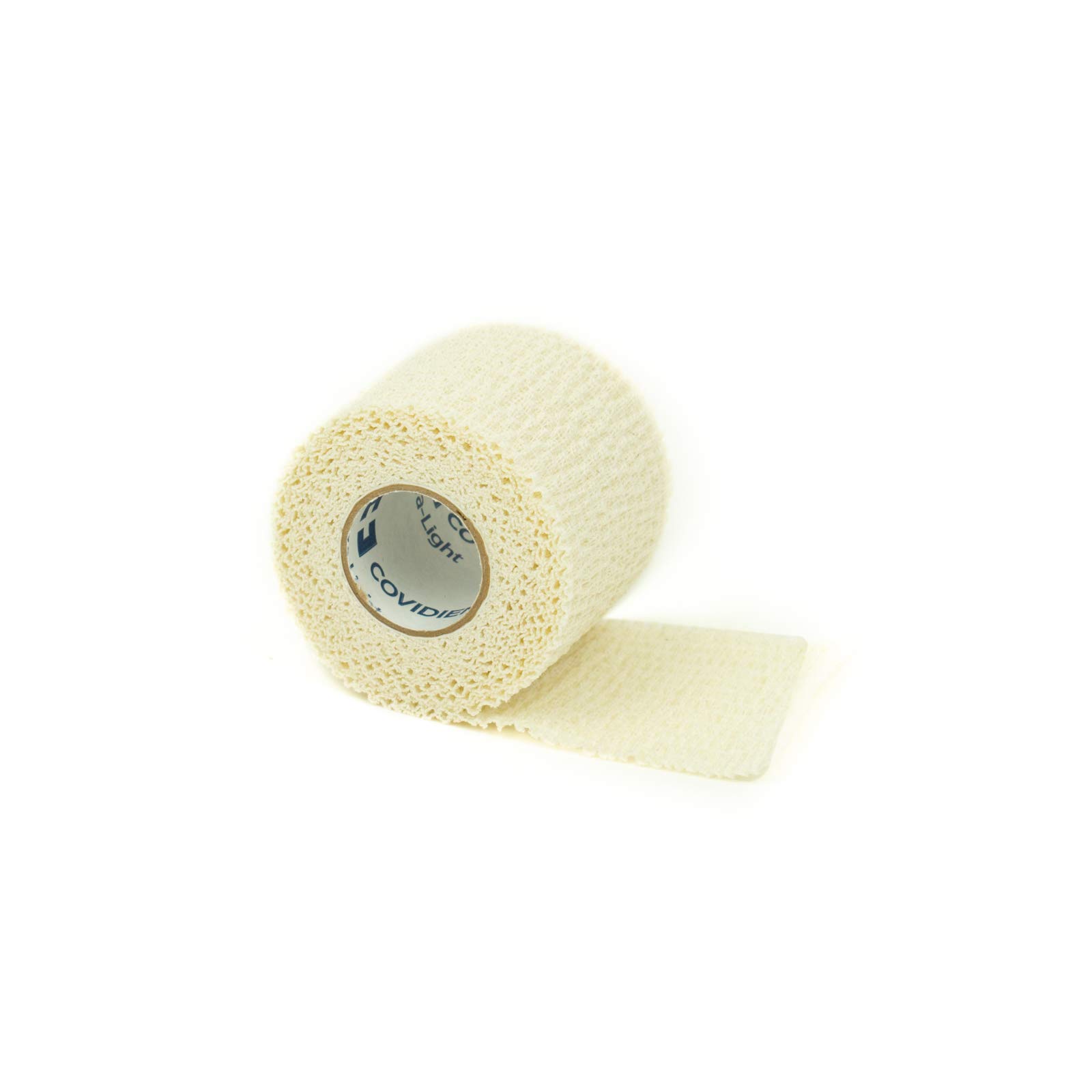 Covidien Ultra-Light Elastic Athletic Tape - 2 Inch x 5 Yards, 24 Rolls per Case - Perfect for Sports Injuries, Wrist/Ankle Support & First Aid Kits