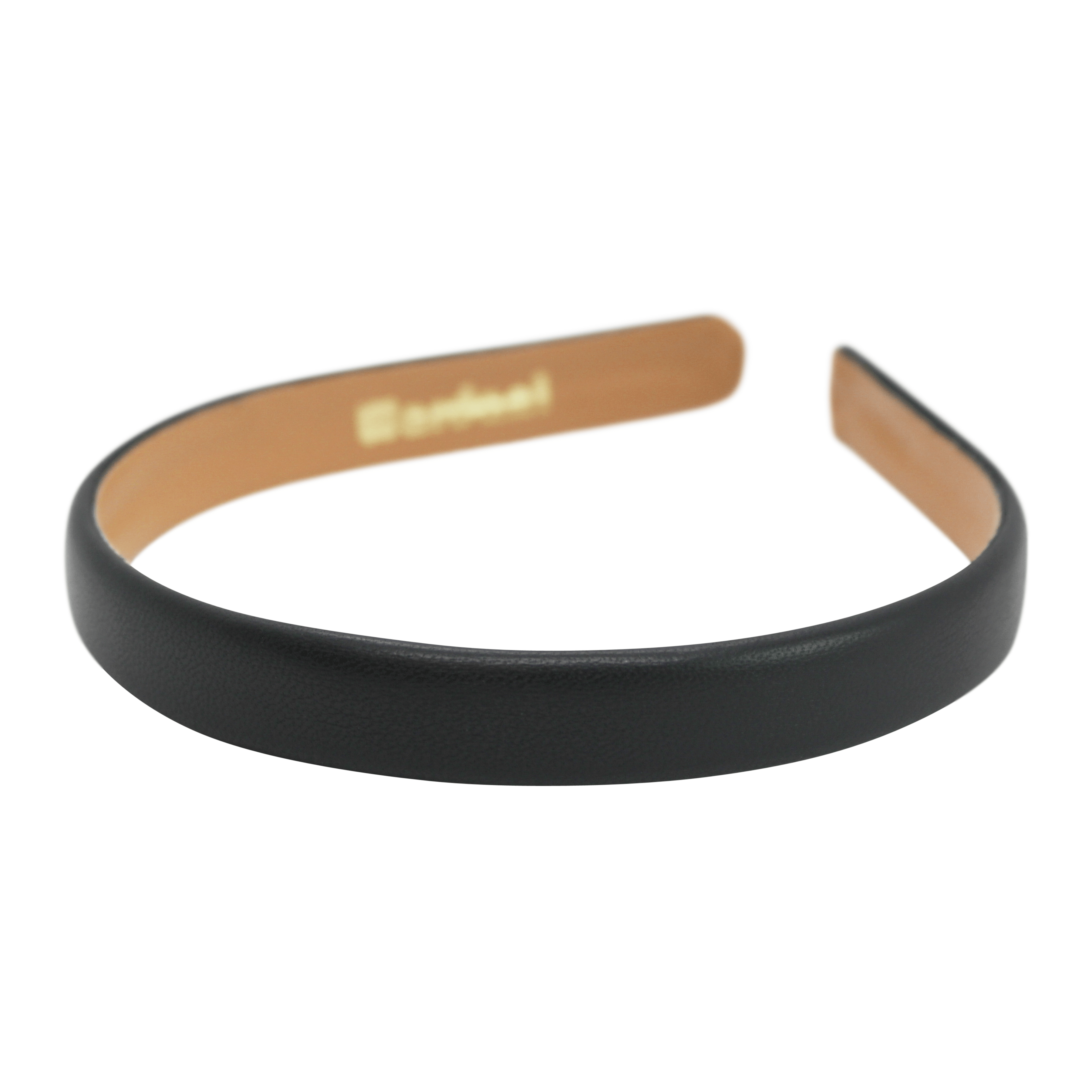 Wardani Italian Leather Headband - Classic Collection 5/8 Inch Wide | Fashion Hair Accessories for Women, Perfect for Work, Parties & Everyday Wear