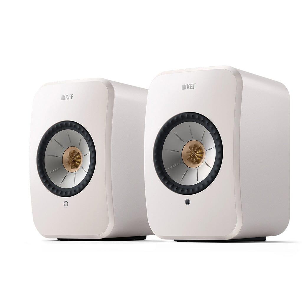 KEF LSX II Wireless Powered Bookshelf Speakers - Hi-Fi Audio System with Bluetooth & WiFi Connectivity for Home Theater, Music Streaming & Gaming Setup