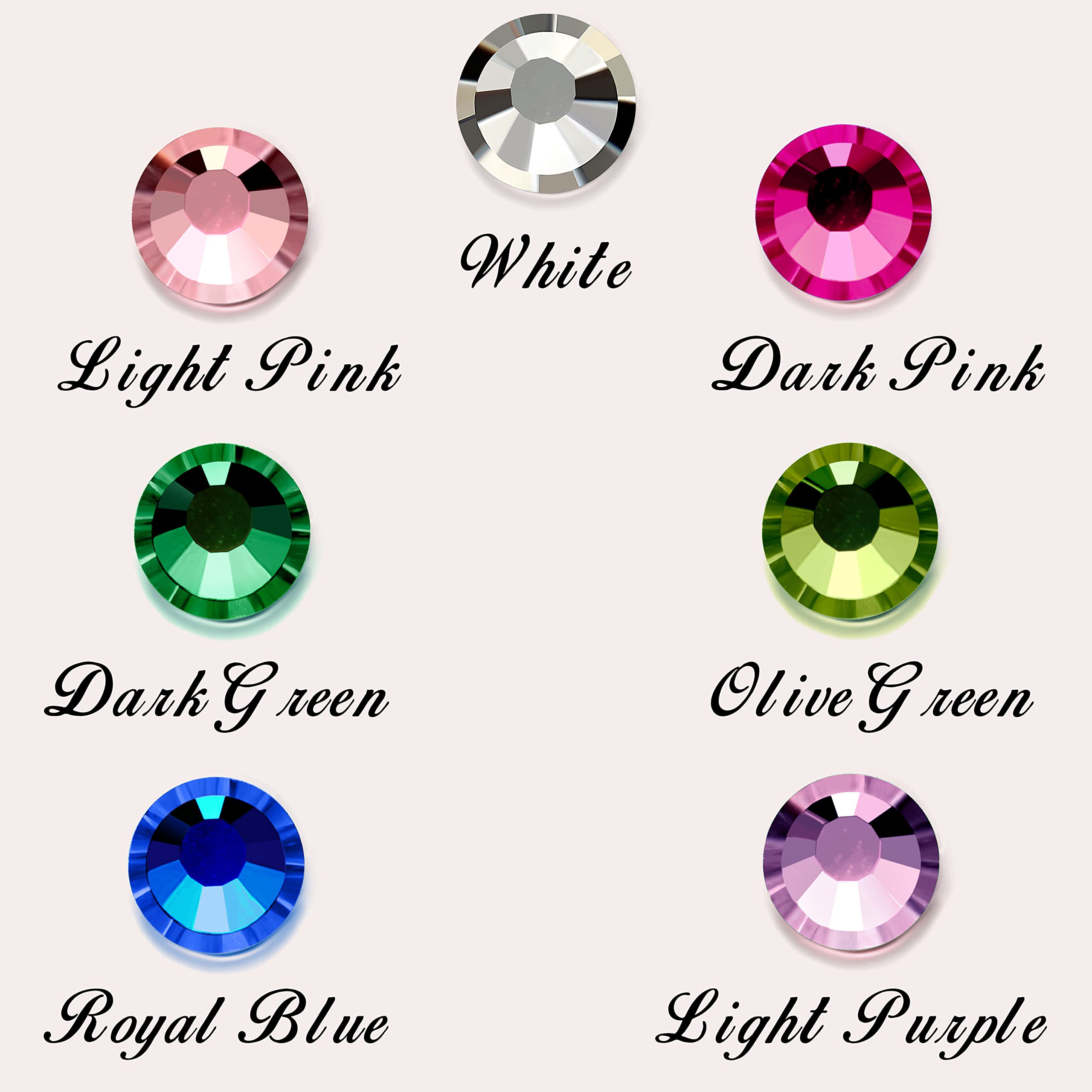 Custom Rhinestone Name & Number Hair Claw Clips - 4 Inch Non-Slip Large Hair Clamps for Women, Banana Jaw Hair Accessories for Thin & Thick Hair (Light Pink) - Perfect for Weddings, Parties & Everyday Styling