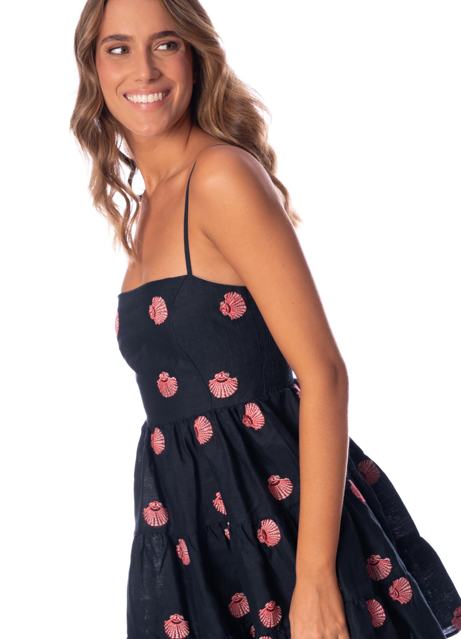 Maaji Women's Short Sleeve Summer Dress - Flowy Casual Sundress for Beach, Vacation & Everyday Wear