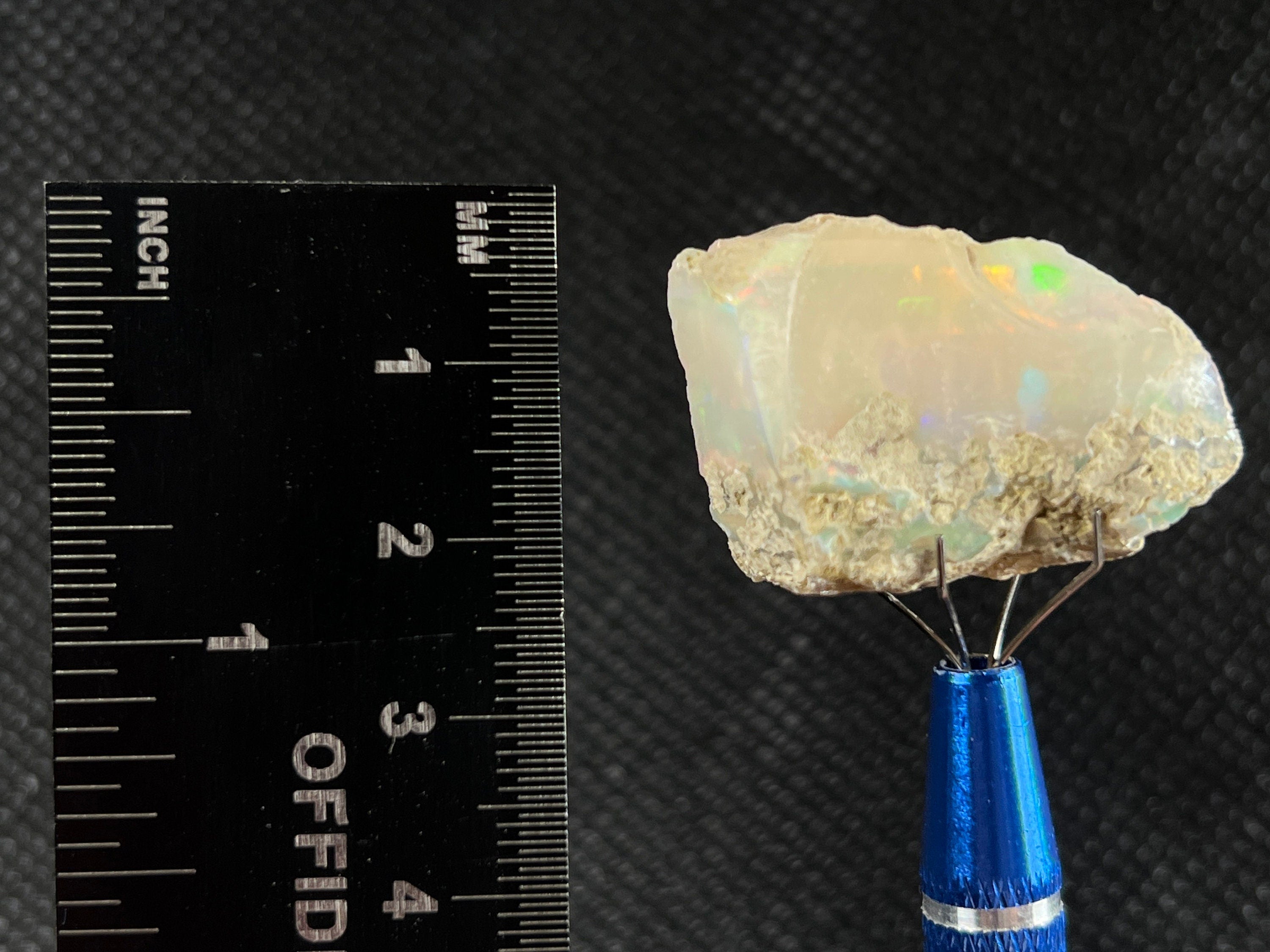 Premium 4A+ Welo Opal Raw Crystal - Natural Cutting Grade Opal Gemstone, October Birthstone for Jewelry Making & Collectors (50699) | Perfect for Handmade Rings, Necklaces & Healing Crystal Decor