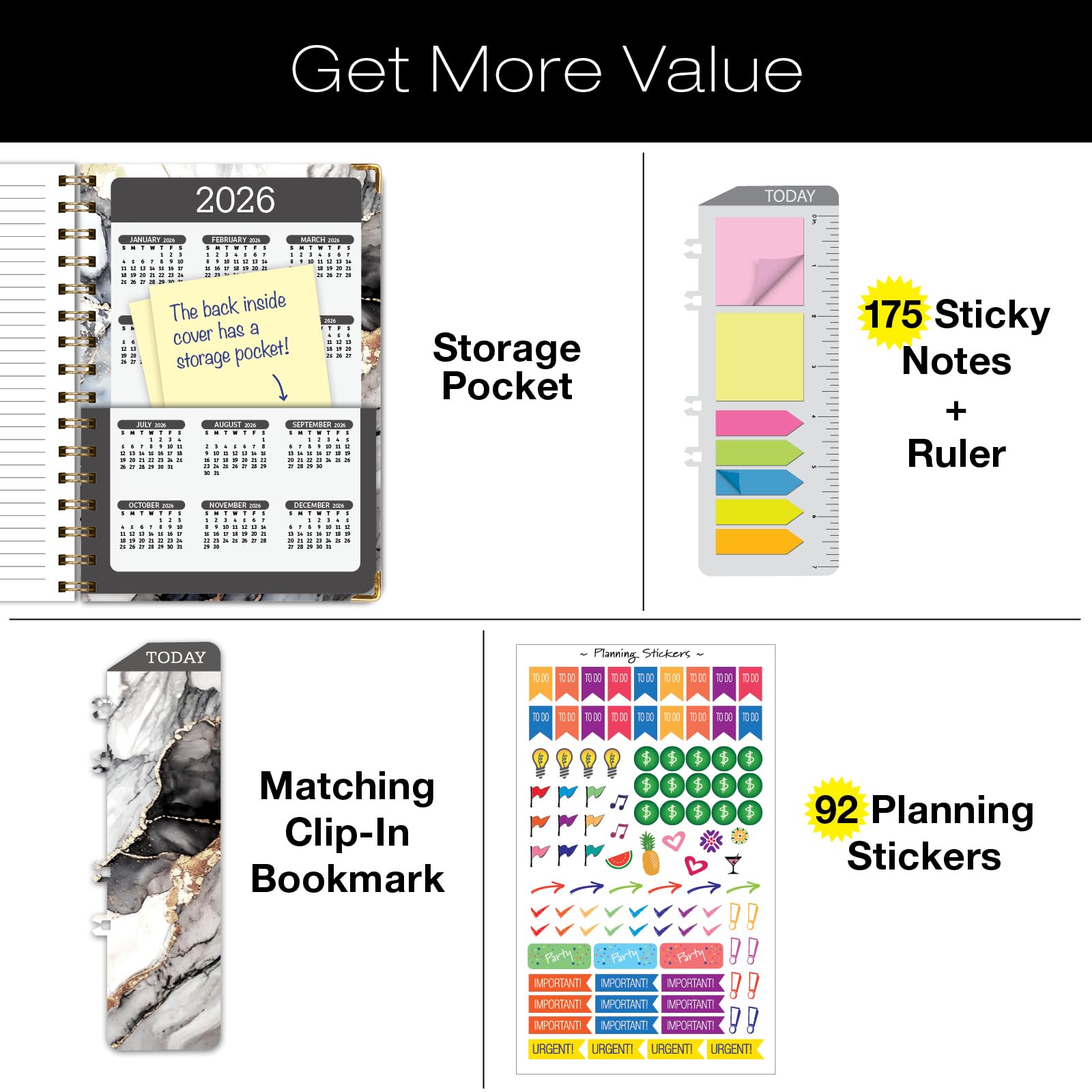 2025 Hardcover Planner 5.5
