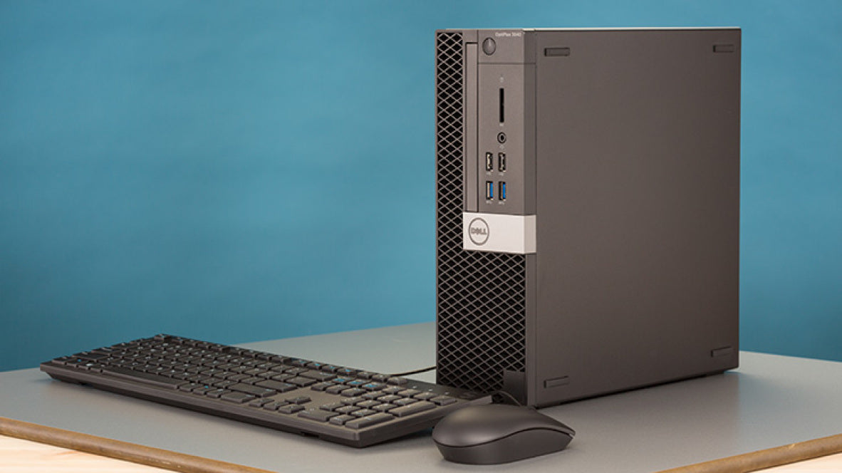 Dell OptiPlex 3040 SFF Desktop Computer - Intel Core i5-6500 6th Gen Quad-Core 3.2GHz, 8GB RAM, 512GB SSD, Intel HD 530 Graphics, WiFi, Windows 10 Pro (64-bit) - Compact Small Form Factor PC with Keyboard & Mouse - Perfect for Home Office, Business & Productivity Tasks - 1 Year Warranty