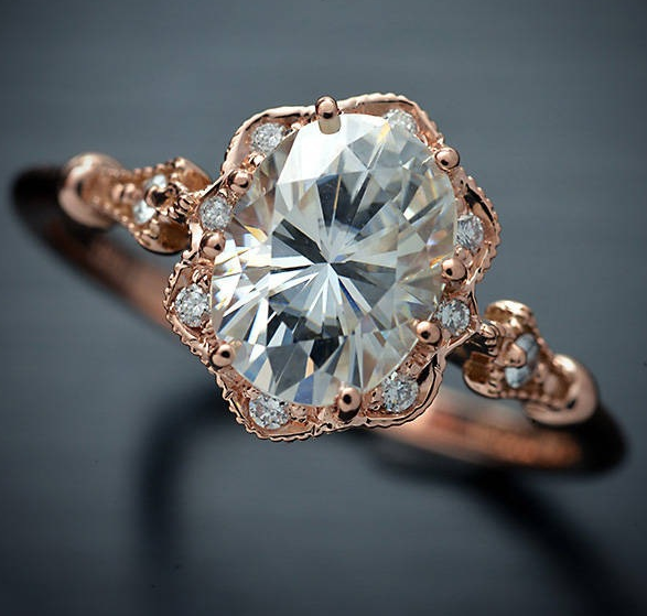14K Gold Studded Topaz Ring - 925 Sterling Silver Jewelry for Women, Elegant Gift for Birthday, Anniversary & Special Occasions