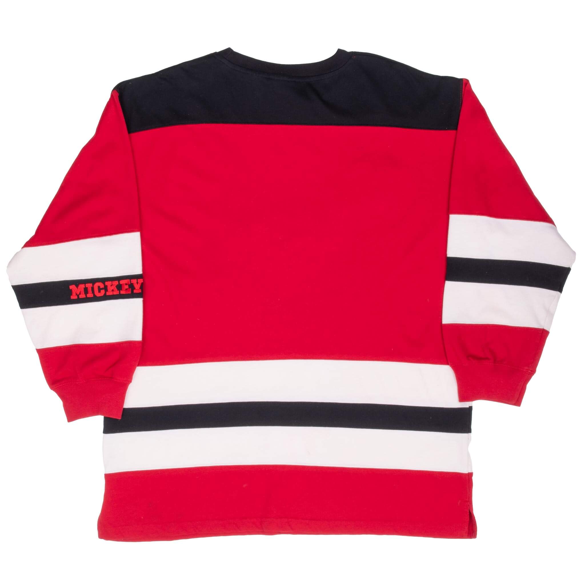 Vintage 1990s Disney Mickey Mouse Long Sleeve T-Shirt XL - Retro Cartoon Graphic Tee for Men & Women - Perfect for Casual Wear, Theme Parties & Disney Fans Collection