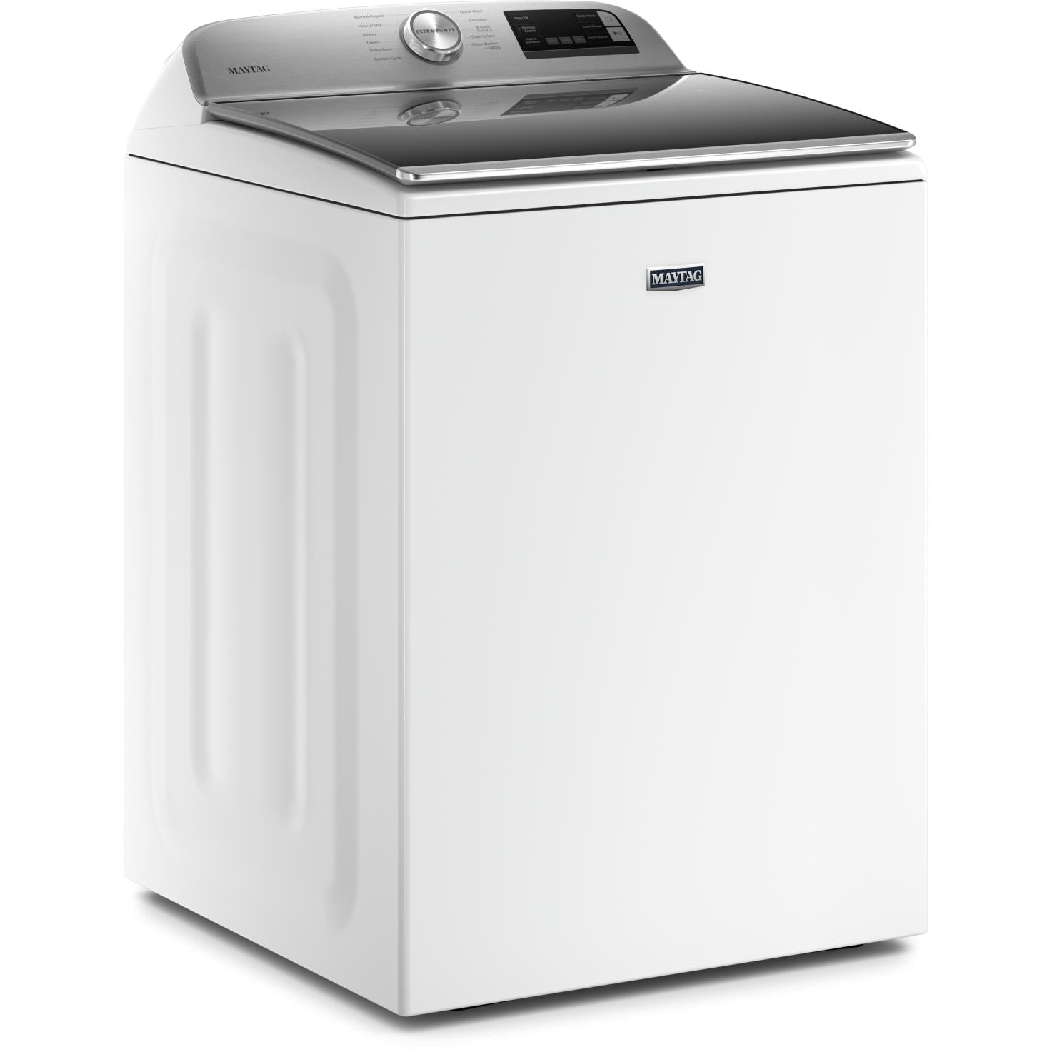 Maytag 5.4 cu. ft. Top Load Washer with Advanced Vibration Control™ - MVW6230HW - Large Capacity Washing Machine for Family Laundry, Bedding & Bulk Items
