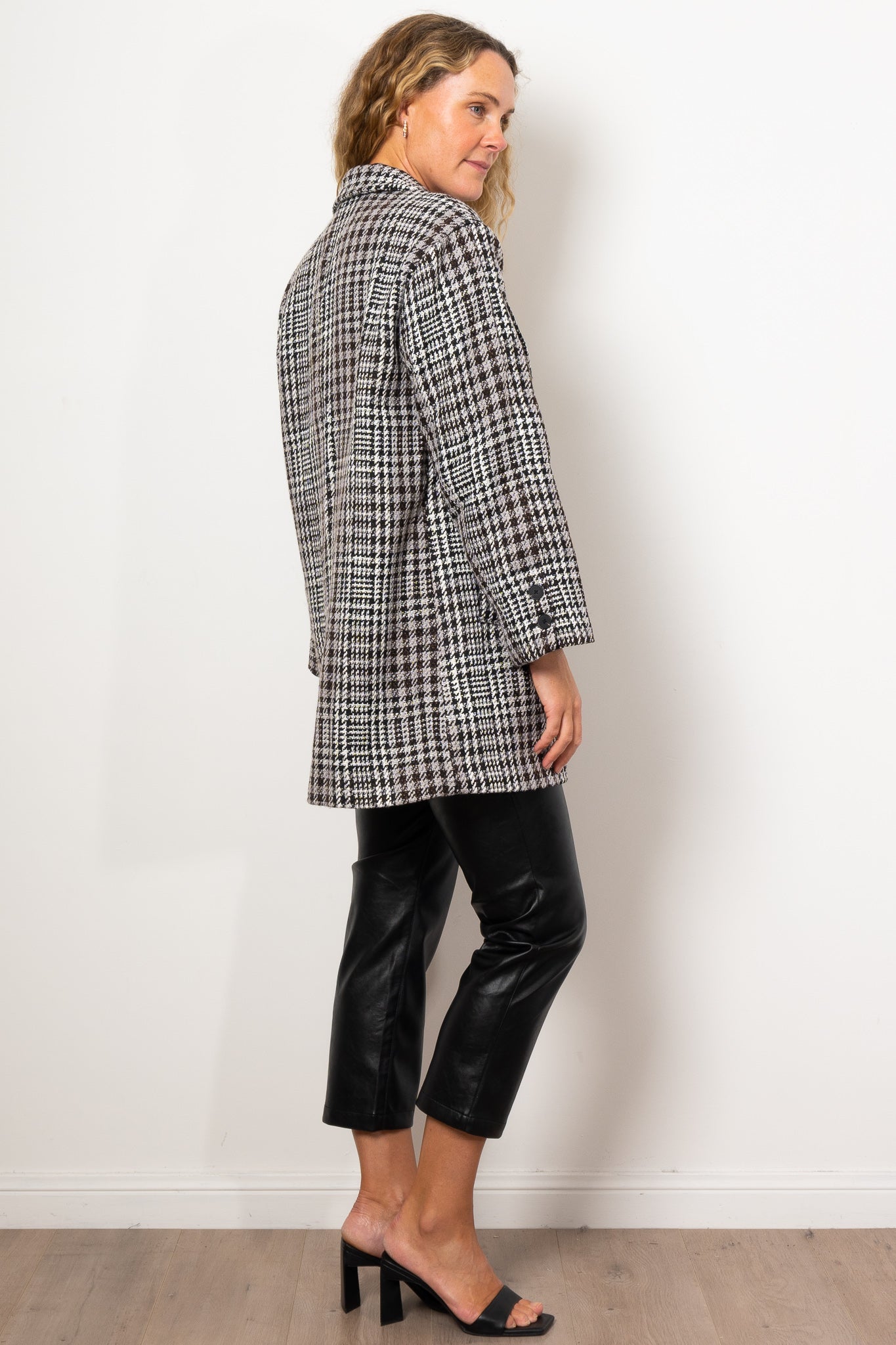 Zoe Kratzmann Alight Boucle Coat - Women's Elegant Knitted Wool Blend Jacket for Fall & Winter | Perfect for Office, Date Night & Special Occasions