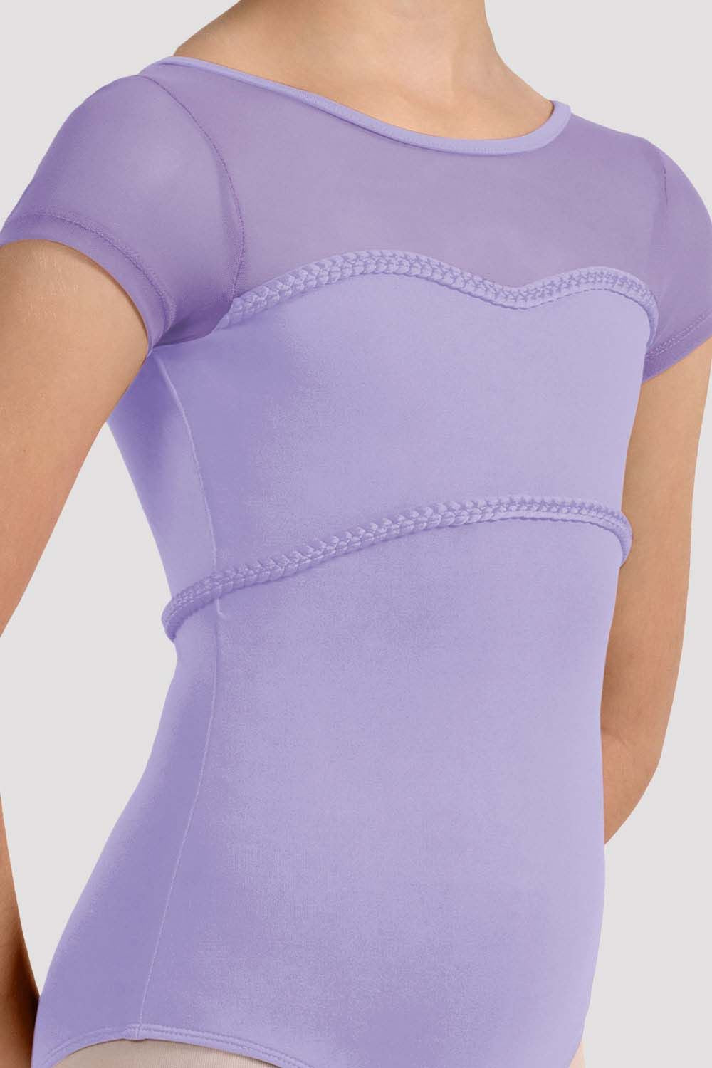 Mirella Miami Cap Sleeve Leotard for Girls - Ballet Dance Gymnastics Performance Wear
