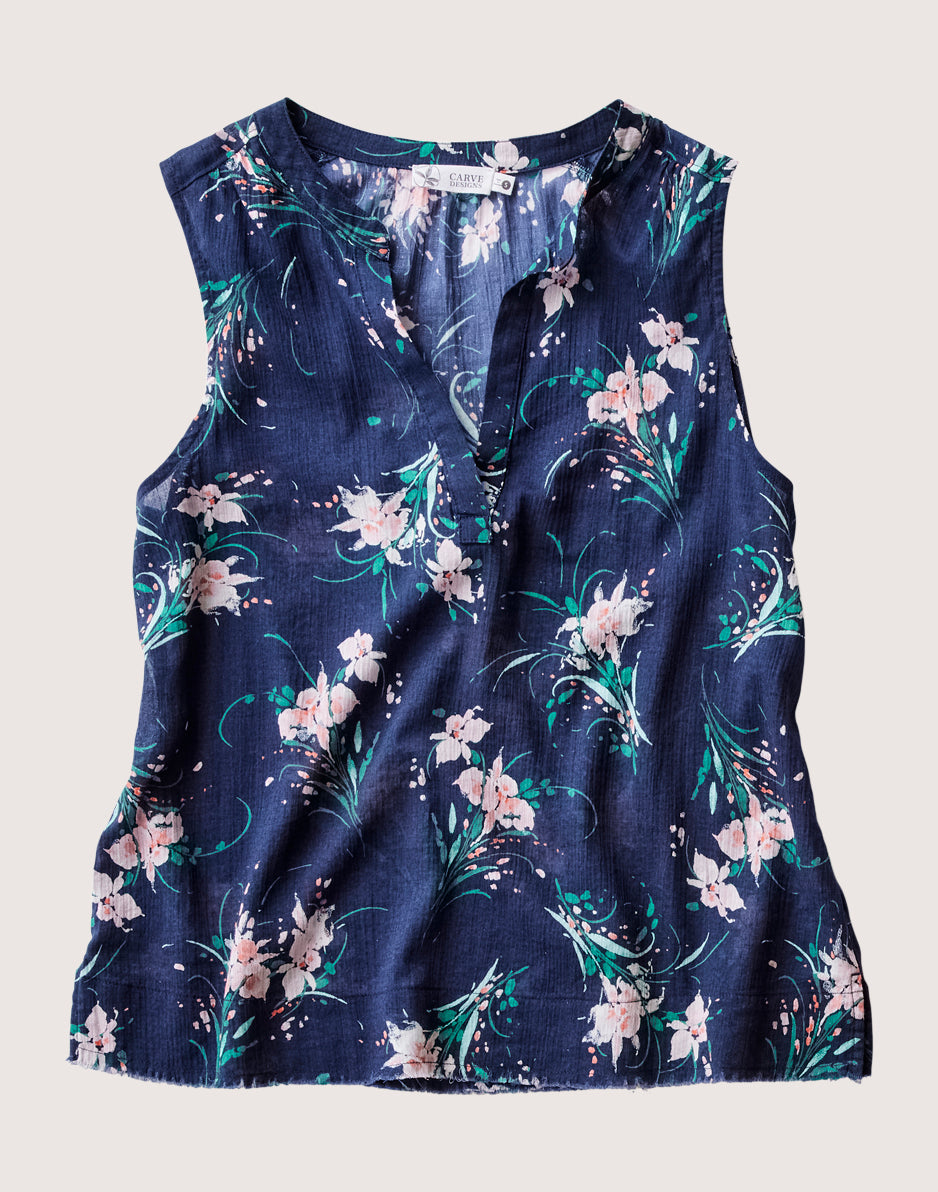 Stylish Dylan Tank Top Floral Print - Women's Fashion Blouse for Casual Wear & Summer Outfits | Perfect for Beach, Parties & Everyday Style