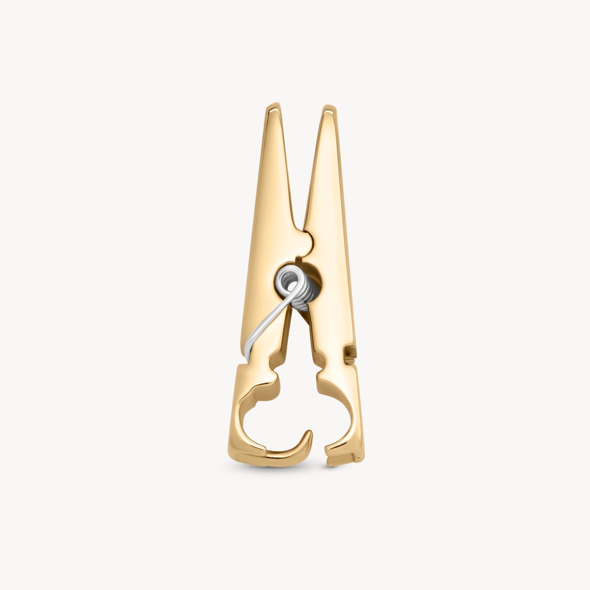 Clothes Pin Pendant - Fashionable Wooden Clothespin Necklace for Women - Perfect for Everyday Wear, Boho Style Outfits & Unique Gift Giving