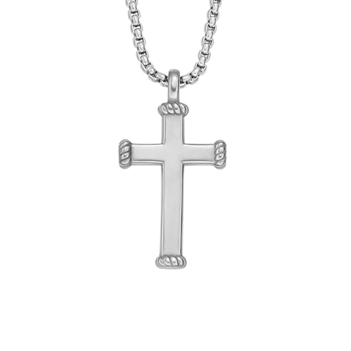 Silver Smooth Cross