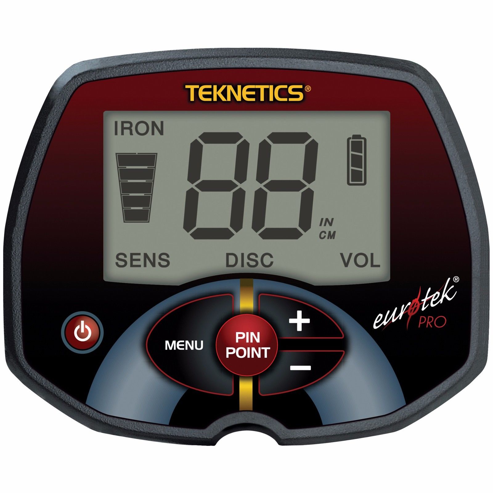 Teknetics Eurotek Pro Metal Detector with 11