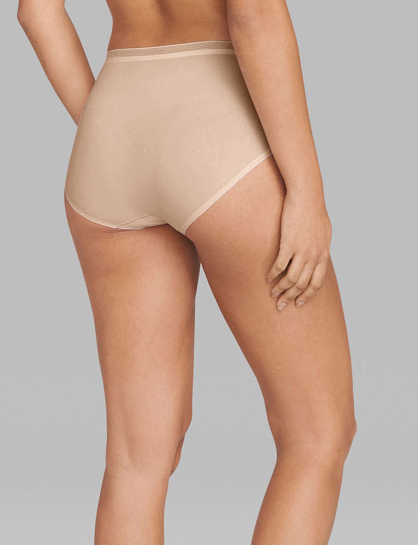 Women's High Rise Air Briefs - Comfortable Cotton Underwear for Everyday Wear - Perfect for Yoga, Workout & Lounge