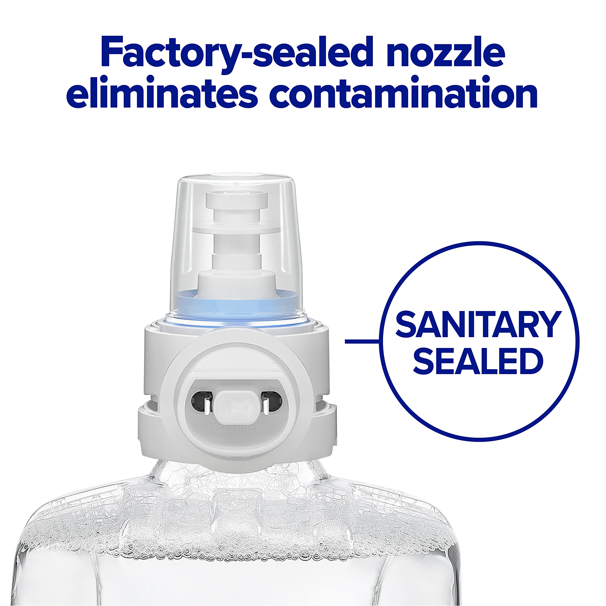 PURELL VF PLUS Fragrance-Free Hand Sanitizer Gel Refill - 1200mL (Pack of 2) for CS8 Automatic Dispenser | Bulk Sanitizer for Offices, Schools & Hospitals | Kills 99.9% Germs