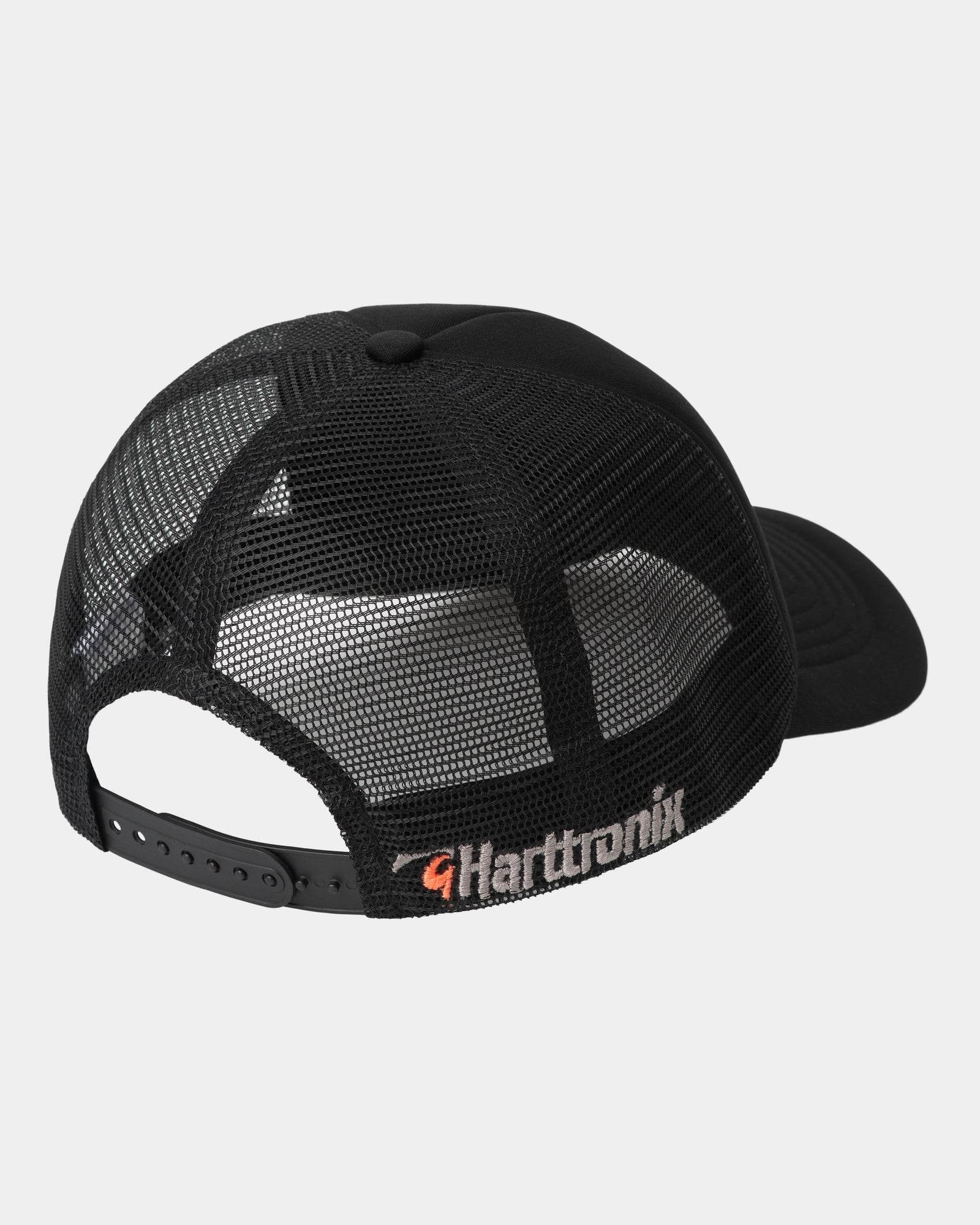Premium Harttronix Trucker Hat - Adjustable Mesh Back Baseball Cap for Men & Women | Stylish Black Snapback for Outdoor, Sports & Casual Wear
