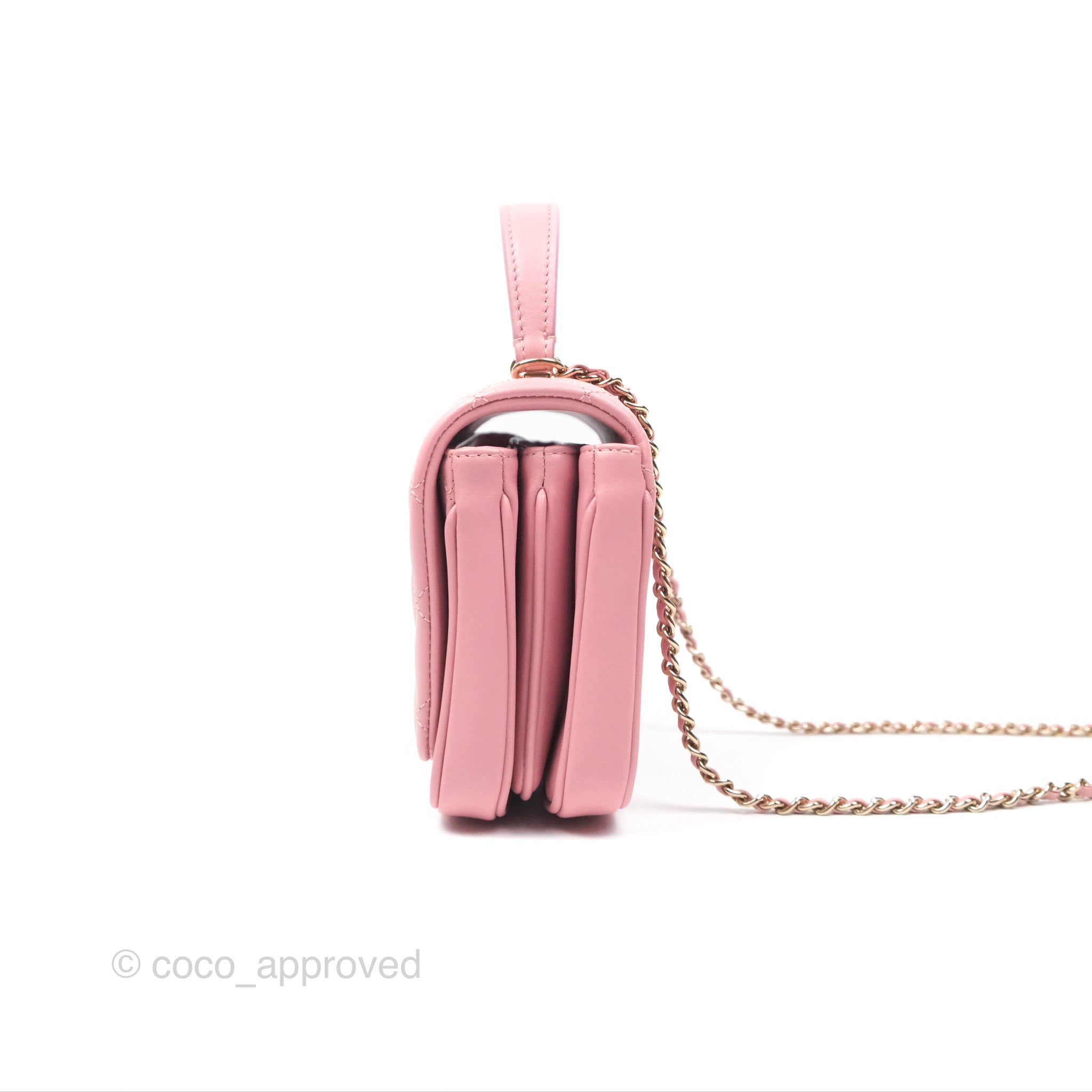 Chanel Citizen Chic Flap Bag in Pink Lambskin Leather with Gold Hardware - Luxury Crossbody Purse for Women, Perfect for Date Night & Special Occasions