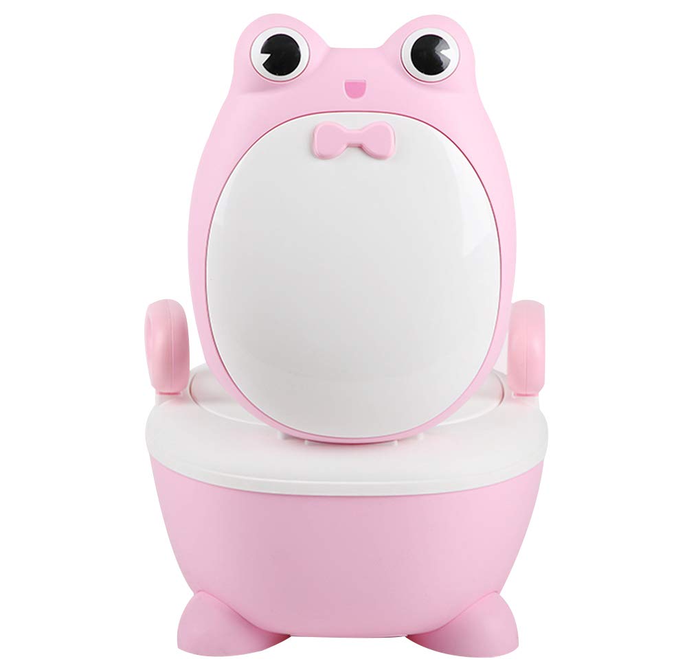 JYW-coverS Baby Potty Training Seat - Soft Removable & Easy Clean Toilet Seat for Toddlers - Comfortable Potty Chair for Boys & Girls (Pink) - Perfect for Home, Travel & Daycare Use