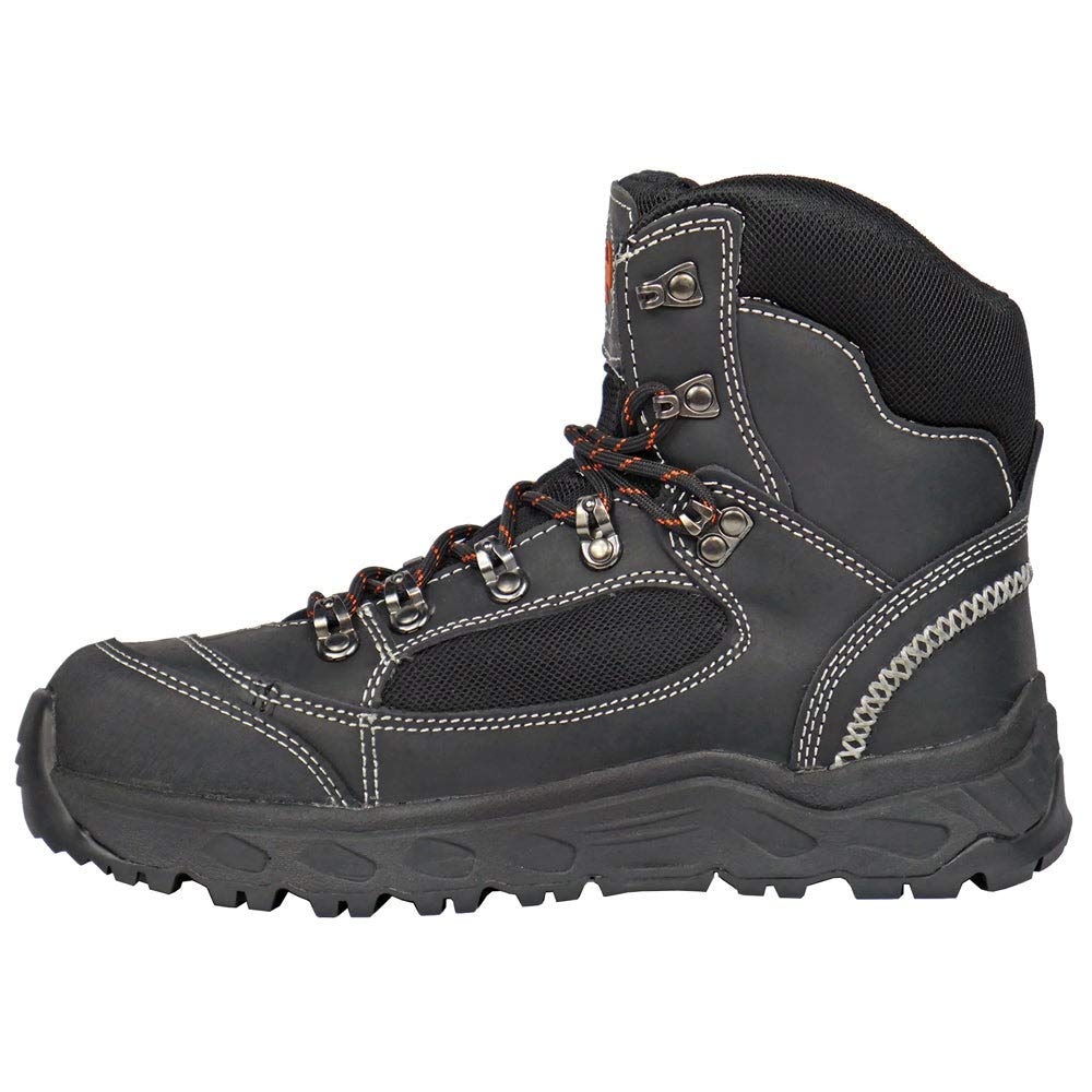 HOSS Men's Blocker Casual Boots - Comfortable Leather Work Boots for Outdoor, Hiking & Everyday Wear