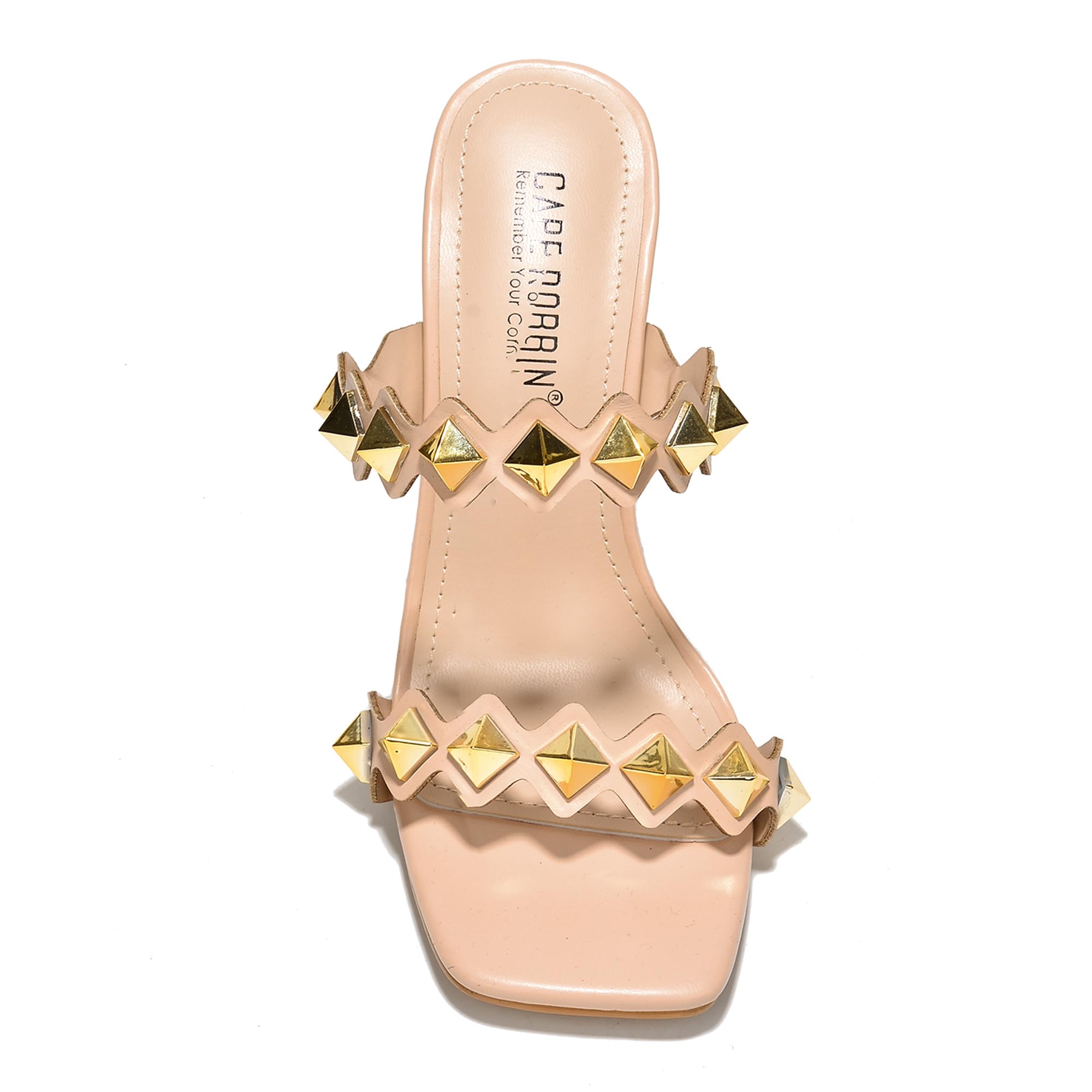 Cape Robbin Women's Open Toe High Heels - Sexy Stiletto Sandals for Parties, Weddings & Night Out | Zinc Color