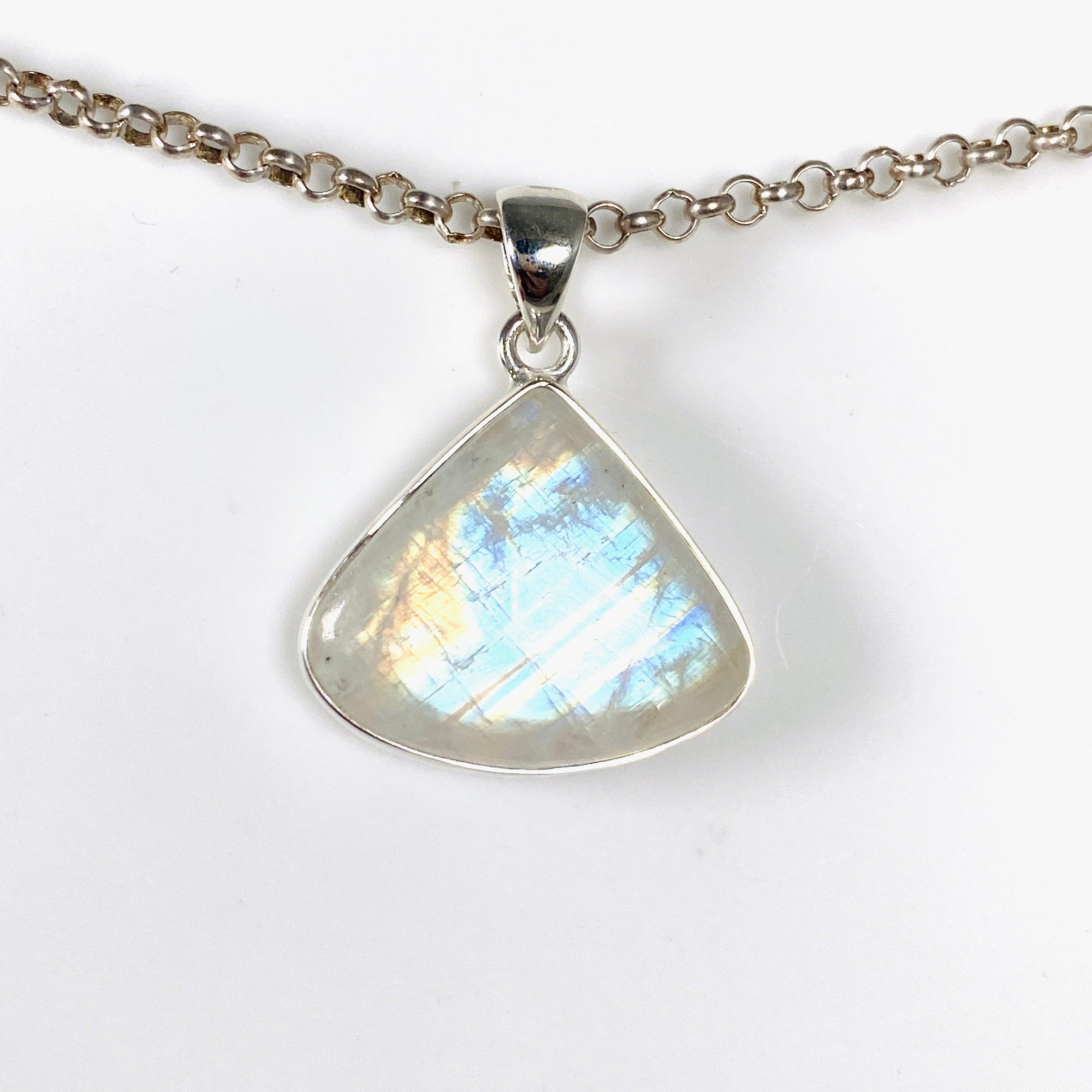 Moonstone Teardrop Pendant Necklace KPGJ4025 - Elegant Jewelry for Women, Perfect for Wedding, Party & Everyday Wear