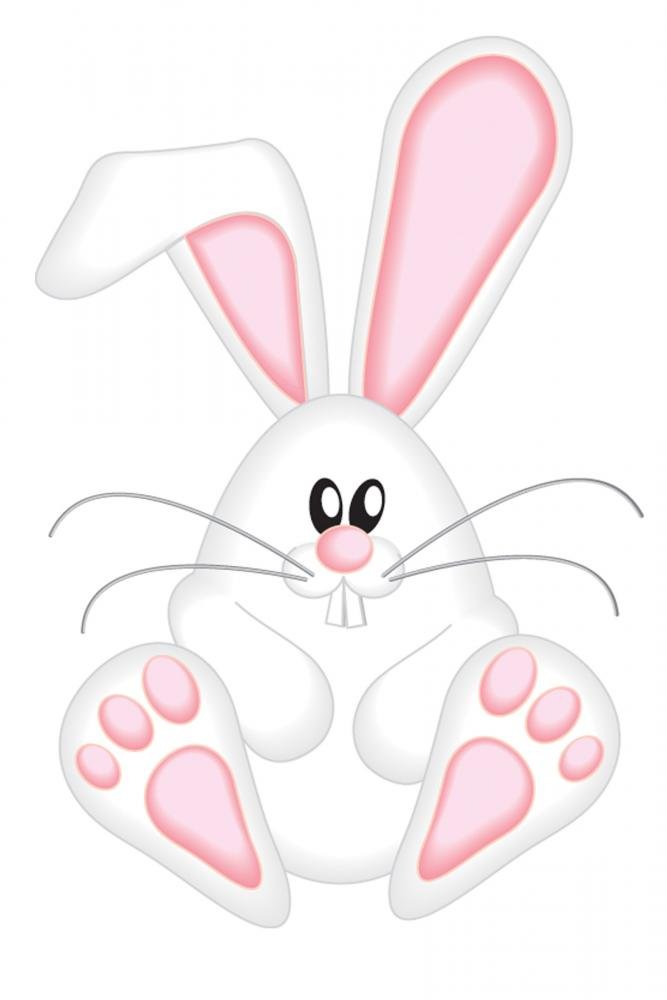 Easter Bunny Wall Decal - 72