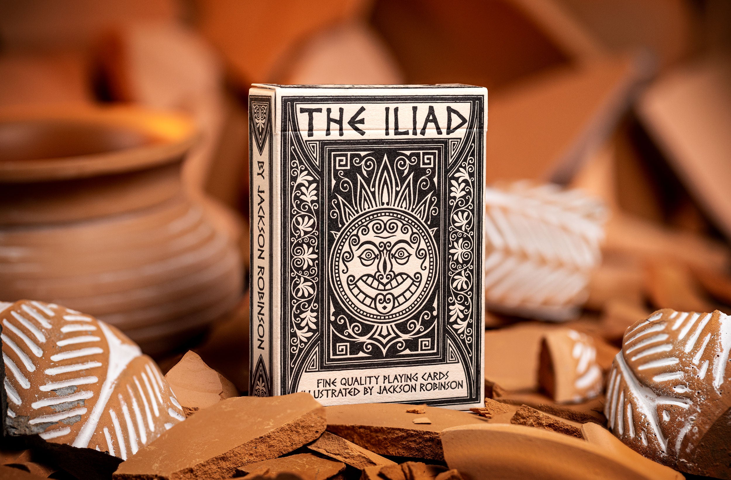 Premium The Iliad Standard Edition Luxury Playing Cards - Elegant Deck for Poker, Magic Tricks & Collectors | Perfect for Game Nights & Gifts