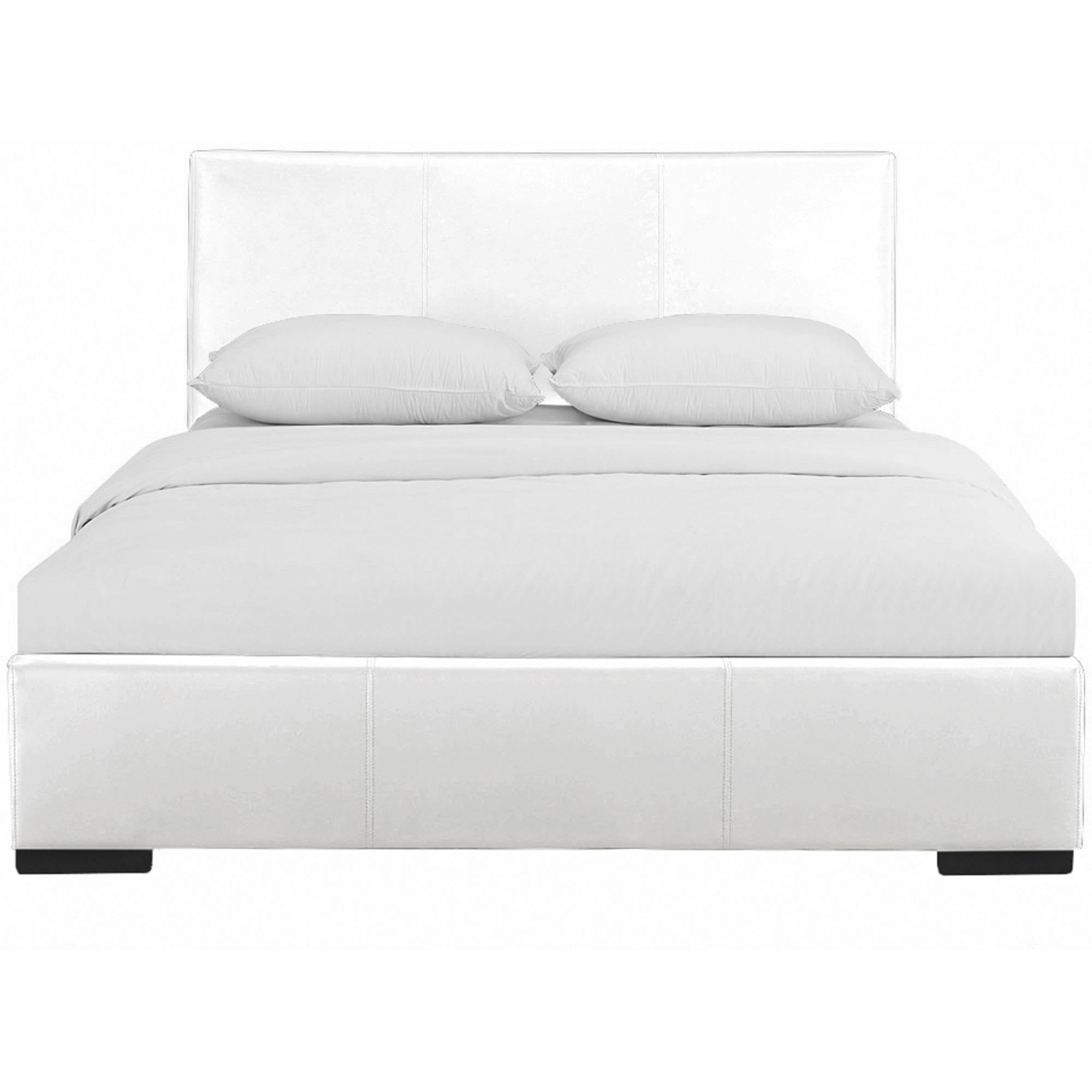 Camden Isle Upholstered King Bed Frame - Low Profile, Easy Assembly for Modern Bedrooms