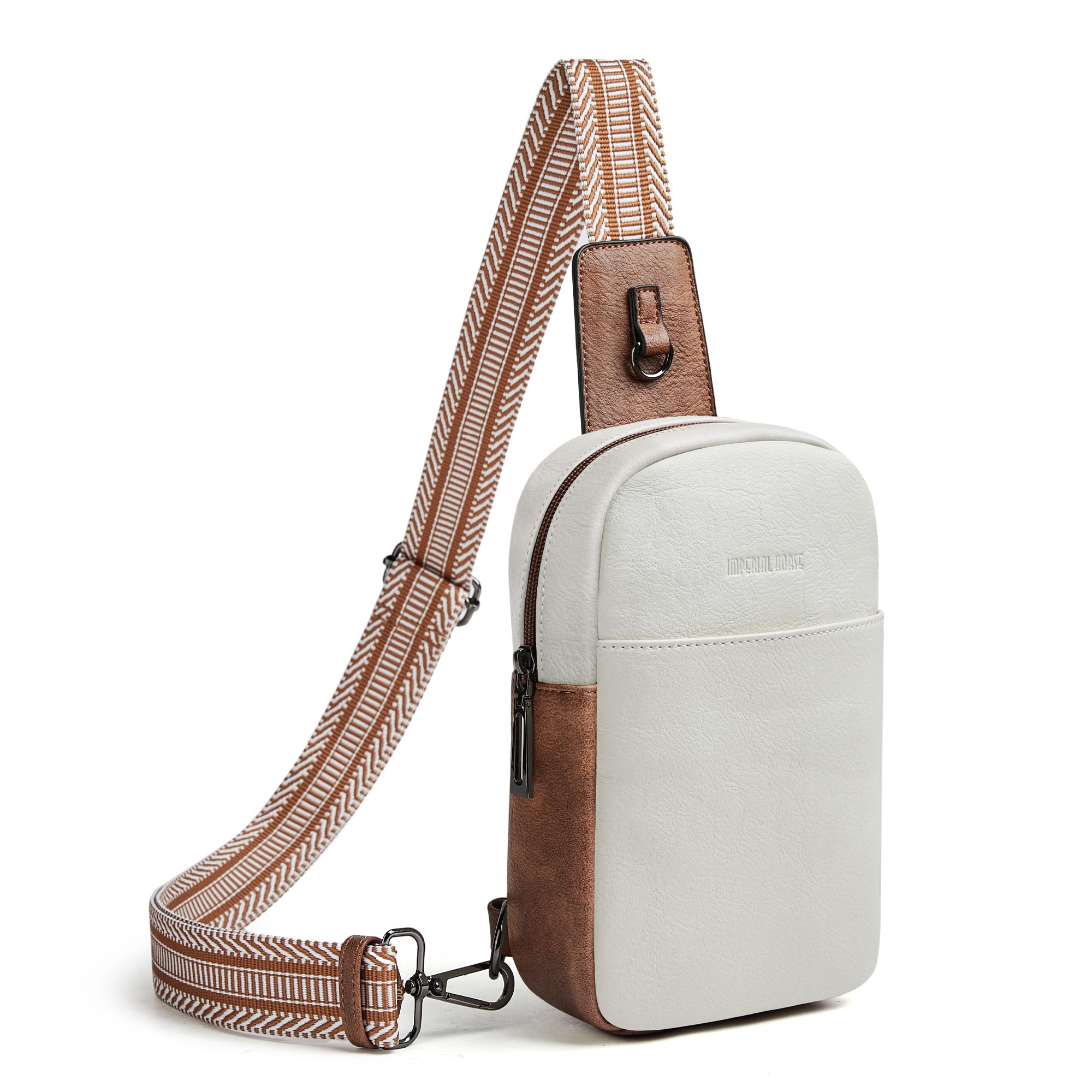 Imperial HORSE Small Women's Fanny Pack - Adjustable Crossbody Sling Bag for Travel, Shopping & Outdoor Activities | Lightweight Chest Bag with Multiple Pockets