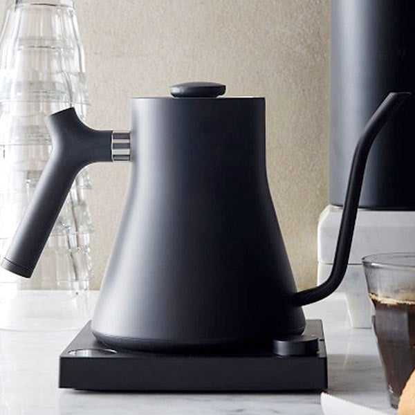Fellow Stagg EKG Electric Pour Over Kettle - Precision Temperature Control Gooseneck Tea Kettle for Coffee, Tea & Pour Over Brewing - Perfect for Home Baristas & Tea Enthusiasts