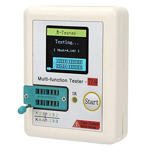 Professional Transistor Tester with TFT Display - Auto Calibration for Heavy Duty Equipment Maintenance
