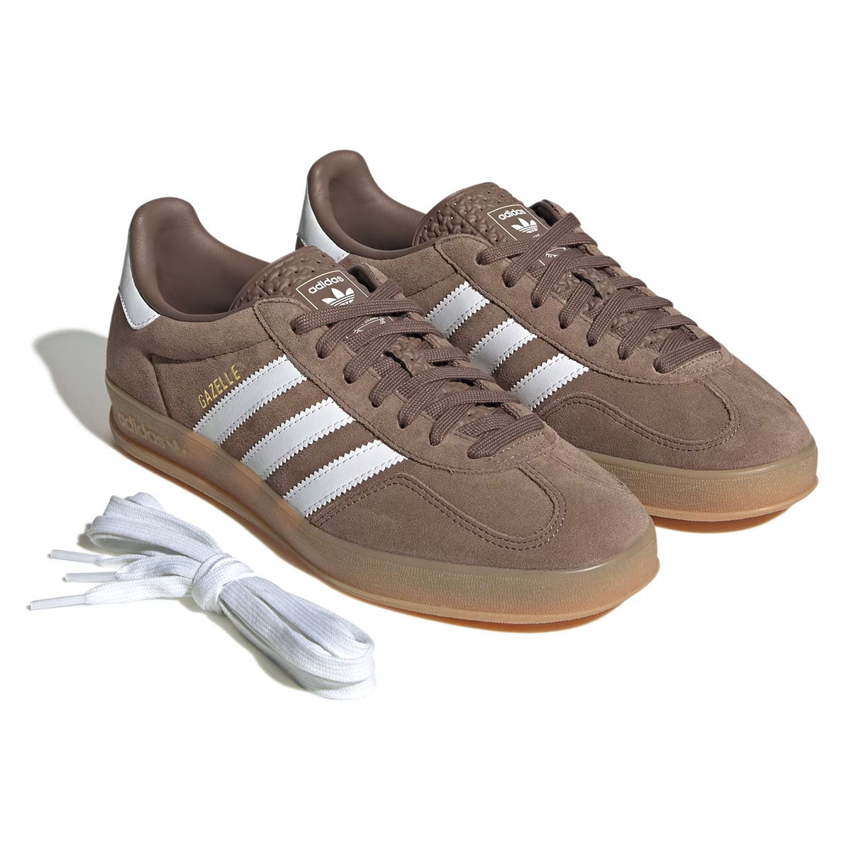 Gazelle Indoor Running Shoes - Earth Strata White - Lightweight & Breathable for Women's Jogging, Gym Workouts & Casual Wear