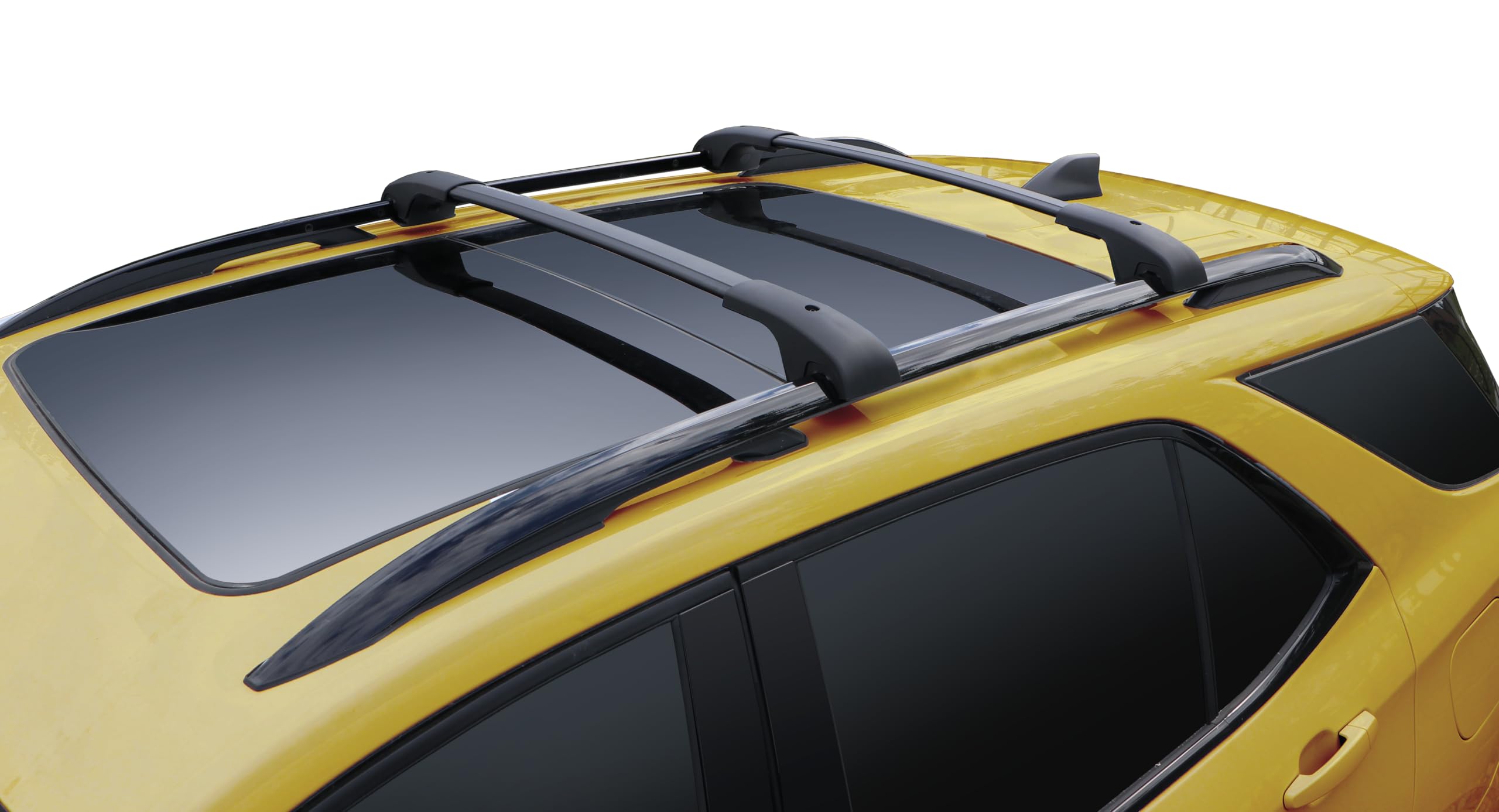 BrightLines Universal Roof Rack Cross Bars for Volkswagen Atlas (2017-2025) - Heavy Duty Aluminum Cargo Carrier for SUVs, Camping Gear & Outdoor Adventures