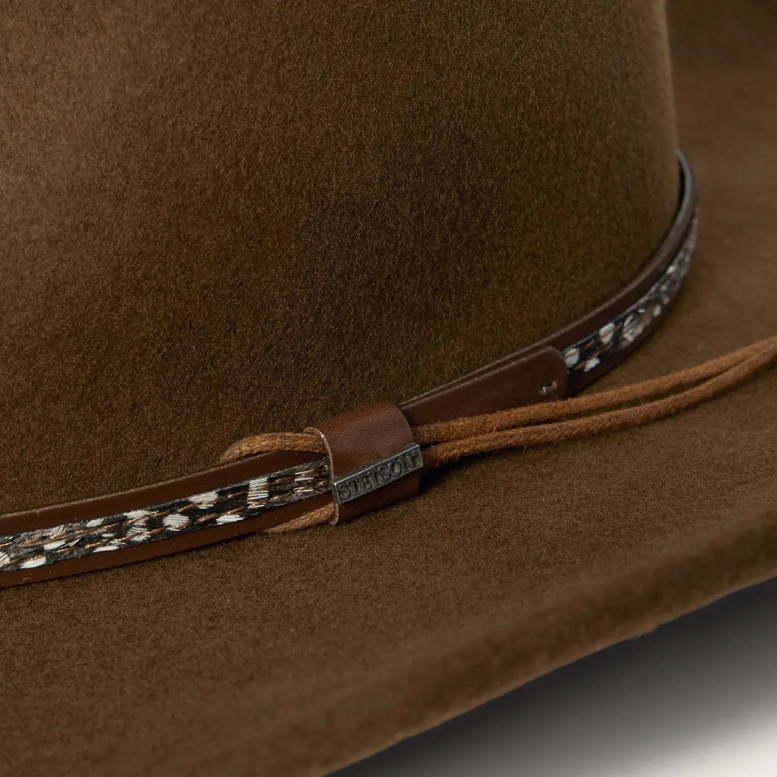 Stetson Mountain Sky Soft Wool Felt Cowboy Hat for Men - Western Style Rancher Hat for Outdoor, Rodeo & Country Fashion