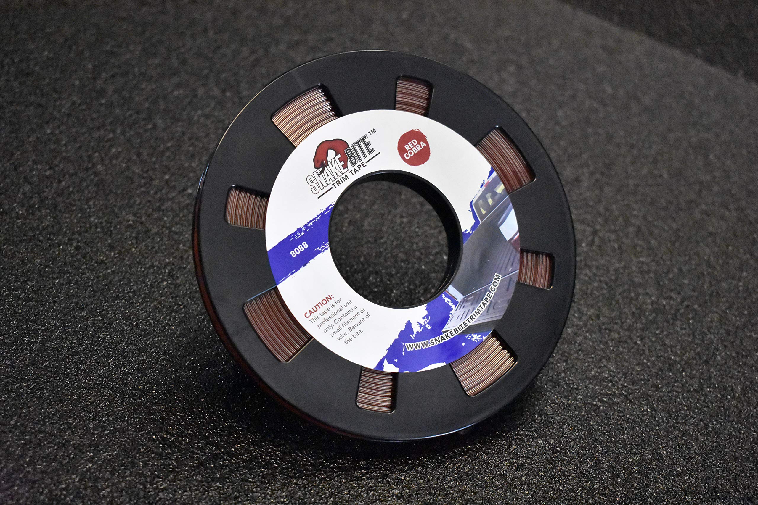 Red Cobra Trim Tape - 120ft Single Roll for Bedliner Wire Cutting & Automotive Edge Protection | Perfect for DIY Car Detailing, Truck Bed Lining, and Vehicle Customization Projects
