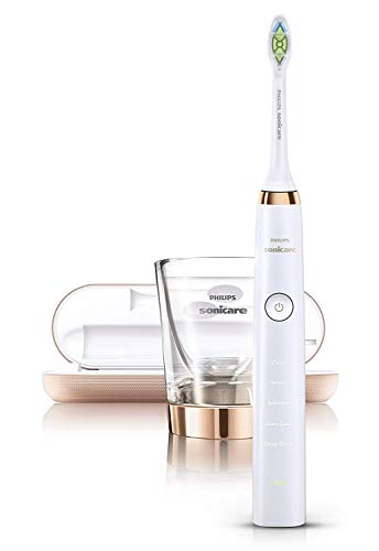 Philips Sonicare DiamondClean Classic Rechargeable Electric Toothbrush HX9392/96 - Professional Teeth Whitening & Plaque Removal for Home & Travel Use