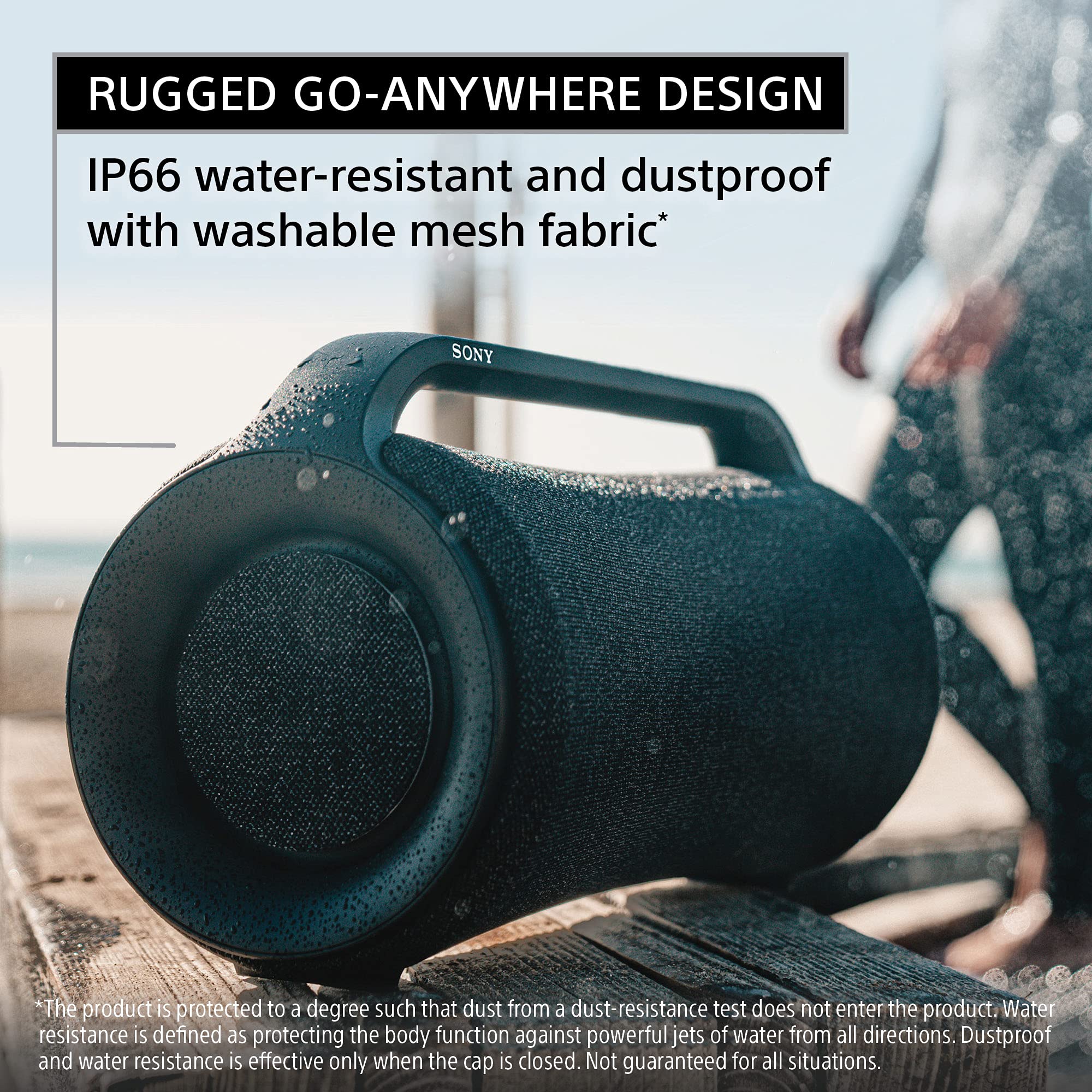 Sony SRS-XB13 Portable Bluetooth Speaker - Waterproof, Extra Bass, 16H Battery (Renewed) - Perfect for Outdoor, Travel, Beach & Pool Parties