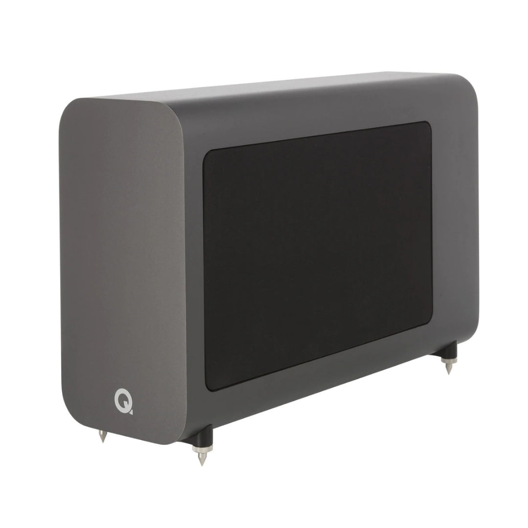 Q Acoustics Active 3060s Powered Subwoofer - High Performance Home Theater & Music Bass Speaker - Perfect for Movie Nights, Gaming & Audiophile Sound Systems