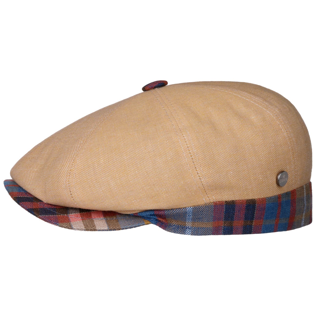 Lierys Men's Classic Linen Flat Cap - Vintage Style Summer Hat for Urban Fashion, Outdoor Activities & Casual Wear