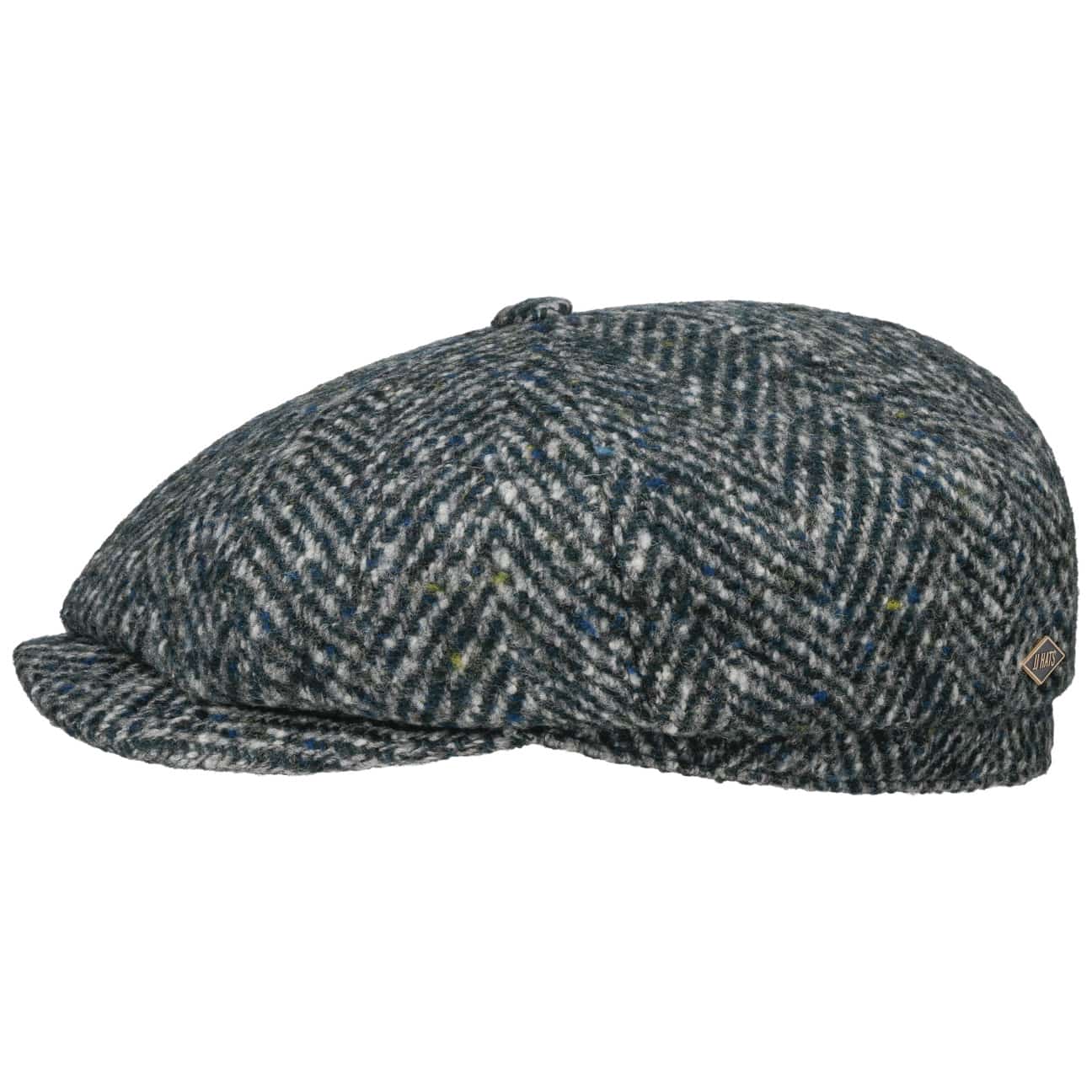 JJ Hats Premium Eight-Panel Cap - 100% Virgin Wool for Men & Women | Classic & Stylish for Outdoor Activities, Travel & Casual Wear
